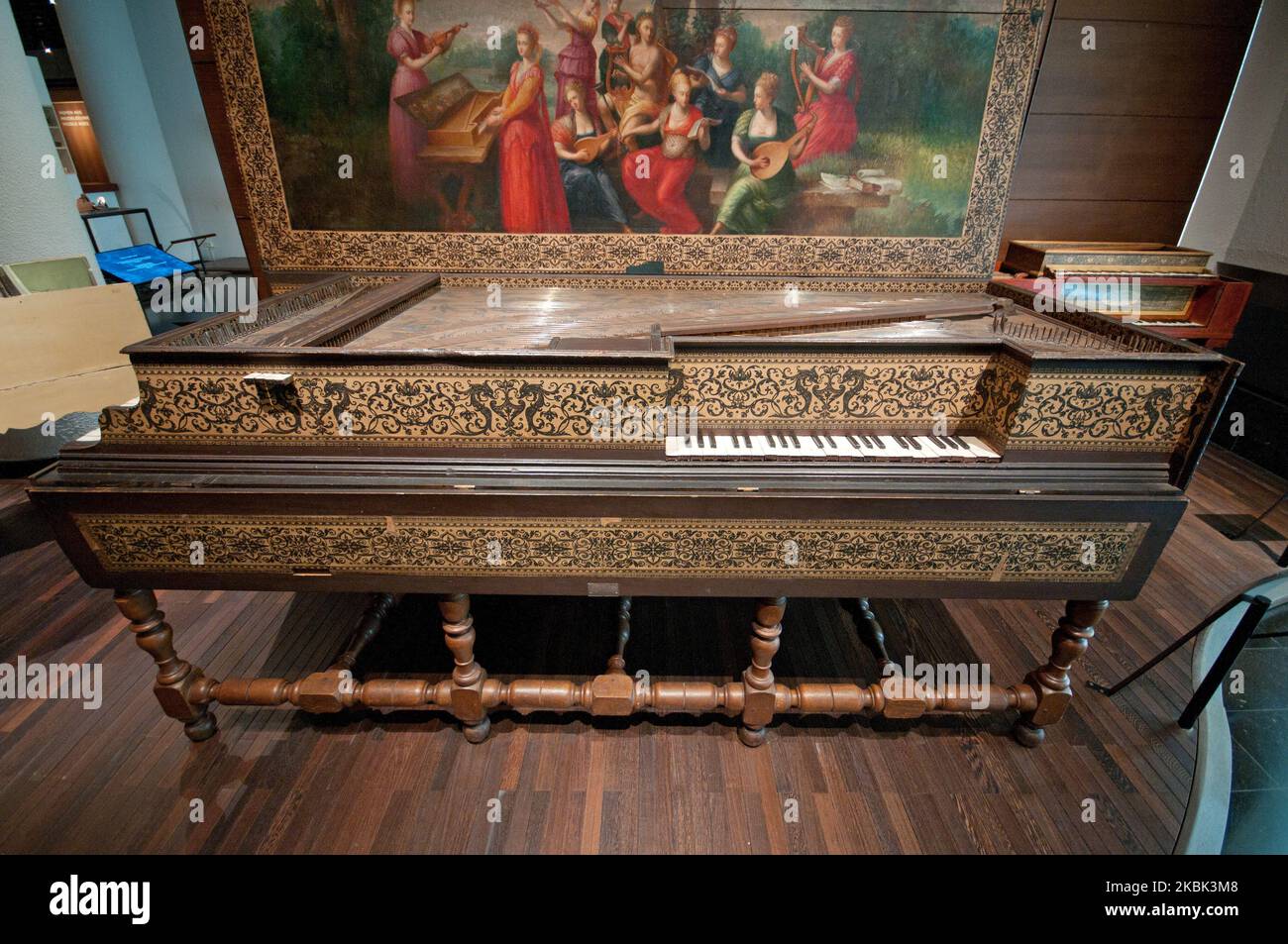 Harpsichord and virginal (by Ioannes Ruckers, Antwerp, Belgium, 1619