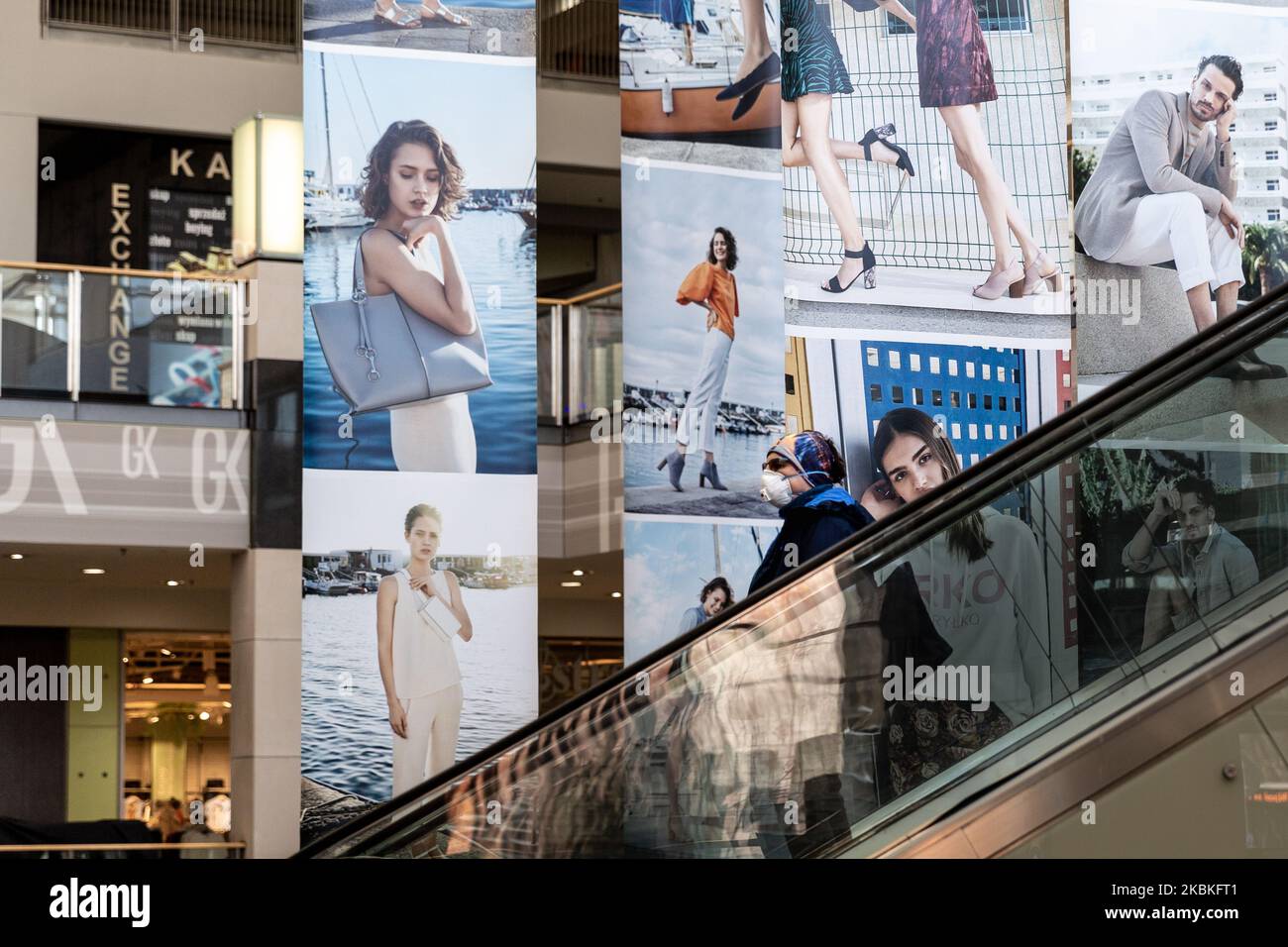 Shop buildings in Ruciane Nida, Masuria lake district in Poland, Europe,  Popular tourist place architecture aat the end of summer season, empty  exteri Stock Photo - Alamy