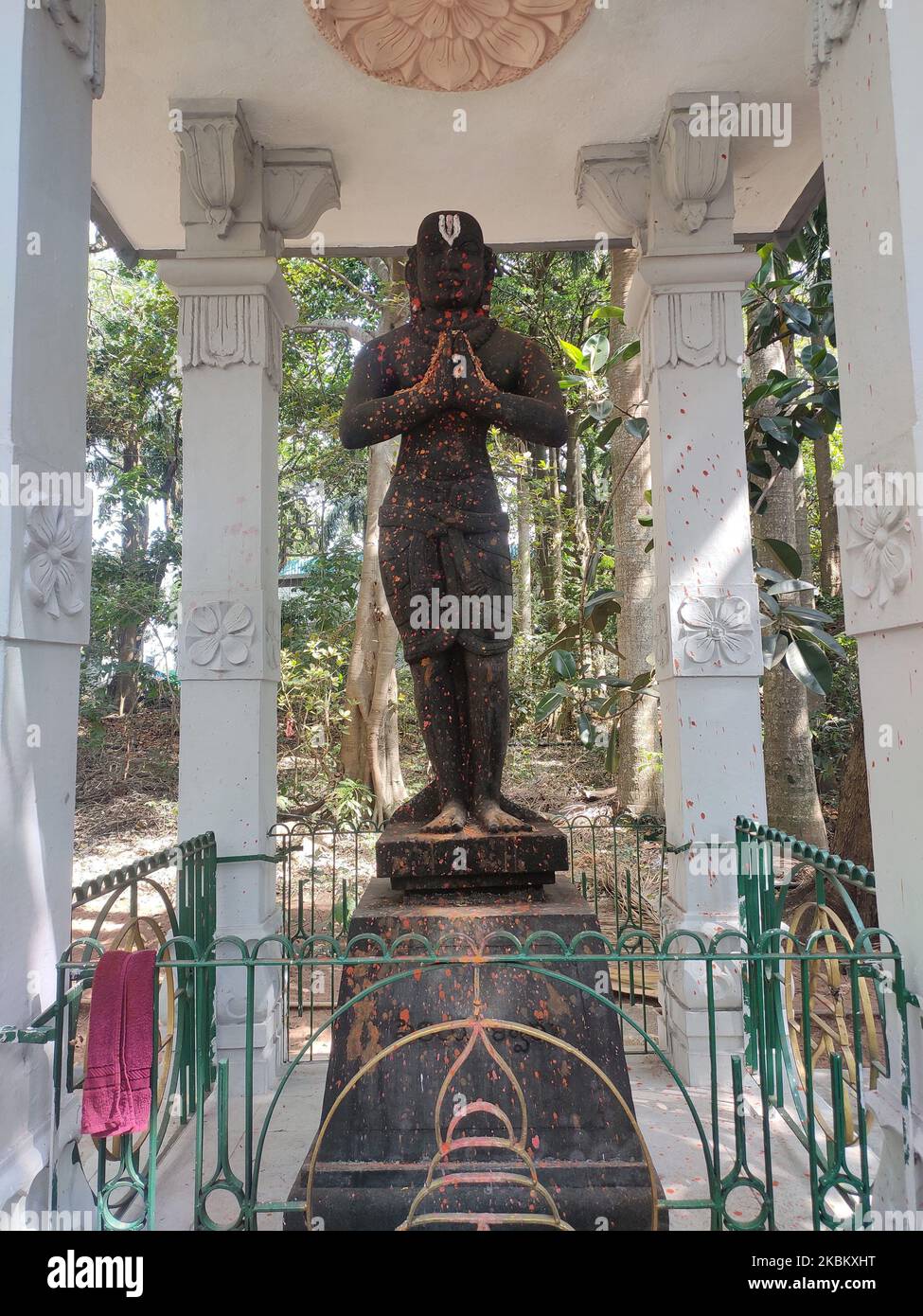 Periyalvaru idol at Tirumala, Tirupati. Also known as Vishnuchittar, was one of the twelve Alvar saints of South India Stock Photo