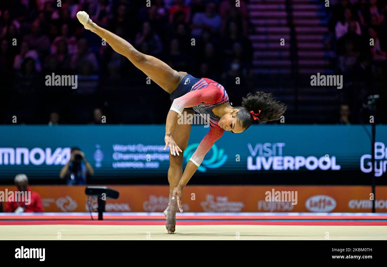 Liverpool, United Kingdom. 03rd Nov, 2022. World gymnastics
