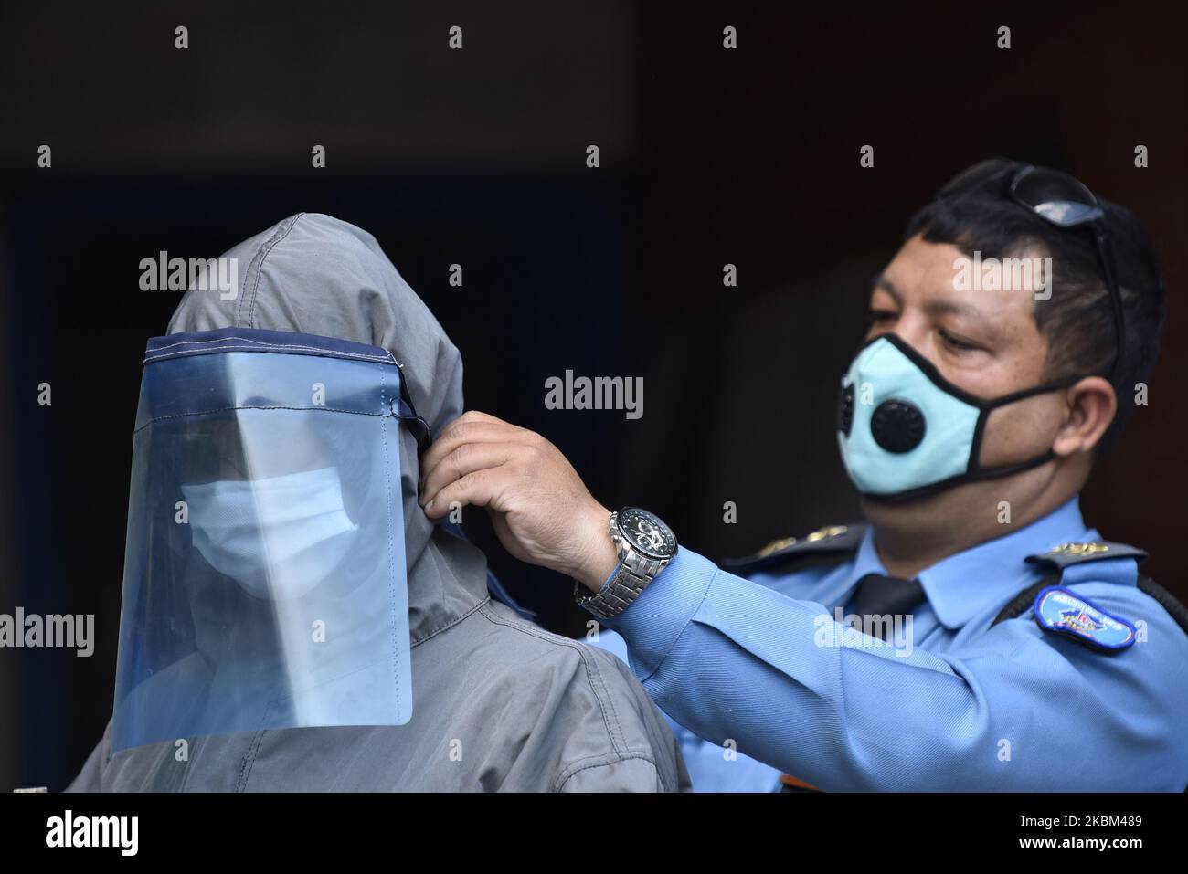 Ppe In Police A Nepalese police woman wear new designed PPE for Coronavirus COVID-19 ...