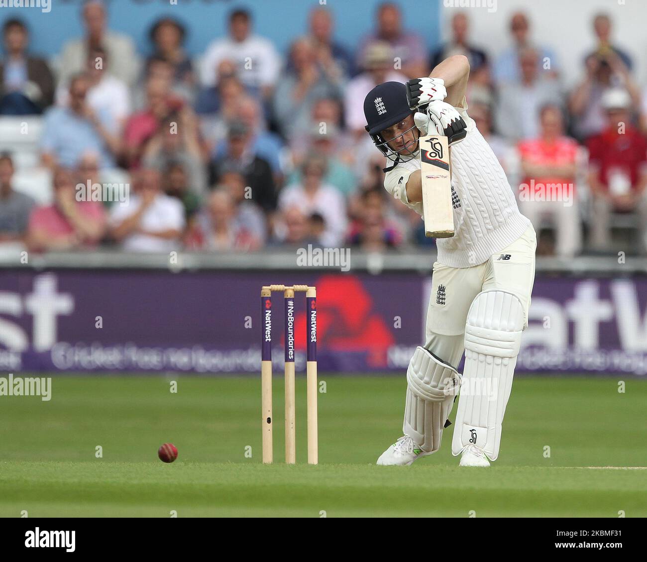 Jos Buttler of England batting during the third day of the Second Nat West Test match between England and Pakistan at Headingley Cricket Ground, Leeds on Sunday 3rd June 2018. (Photo by Mark Fletcher/MI News/NurPhoto) Stock Photo