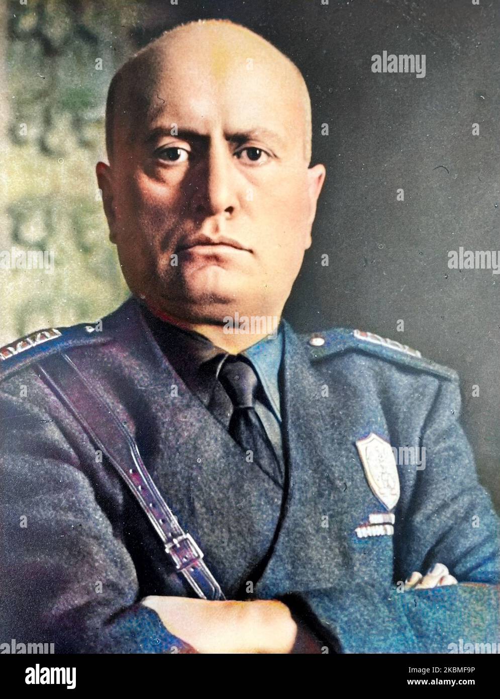BENITO MUSSOLINI (1883-1945) Italian Fascist dictator Stock Photo