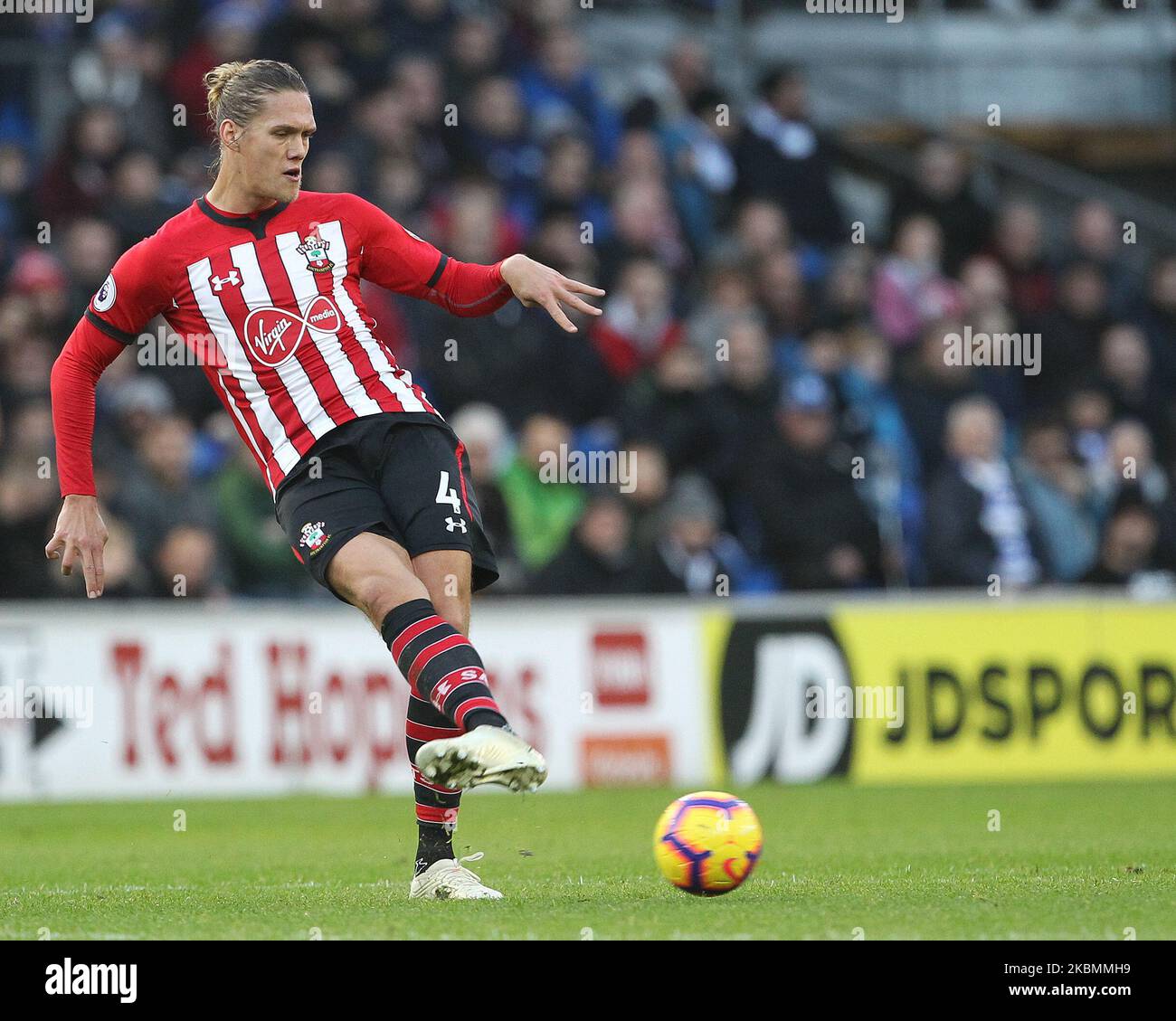 Vestergaard Jannik Vestergaard of Southampton during the Premier League match ...