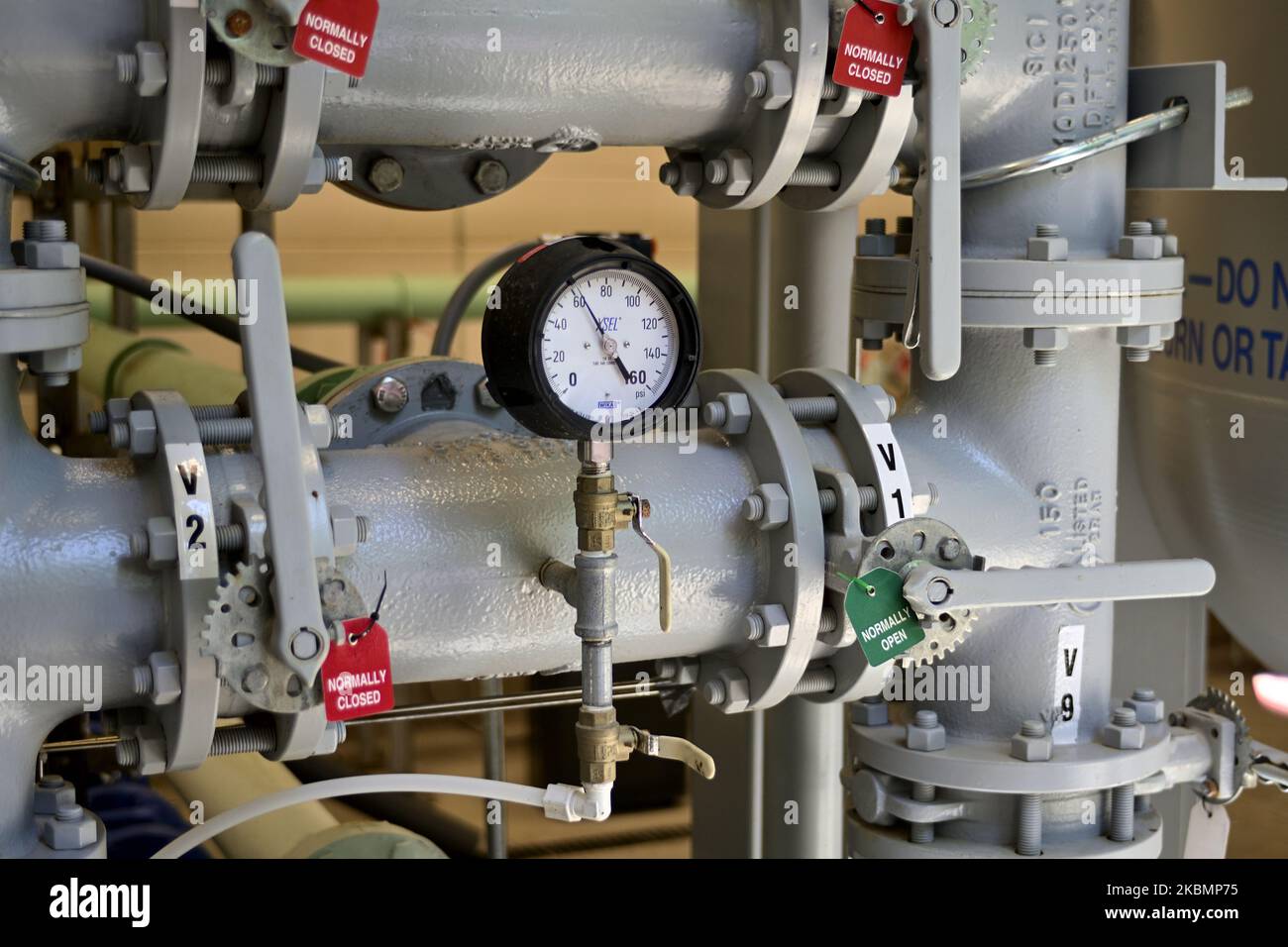 Part of filtration system designed to filter out PFAS Forever Chemicals