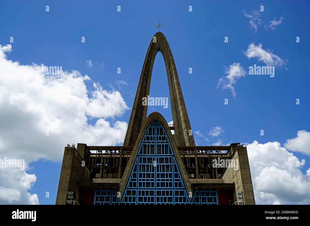 beautiful church of higuey in the dominican republic Stock Photo