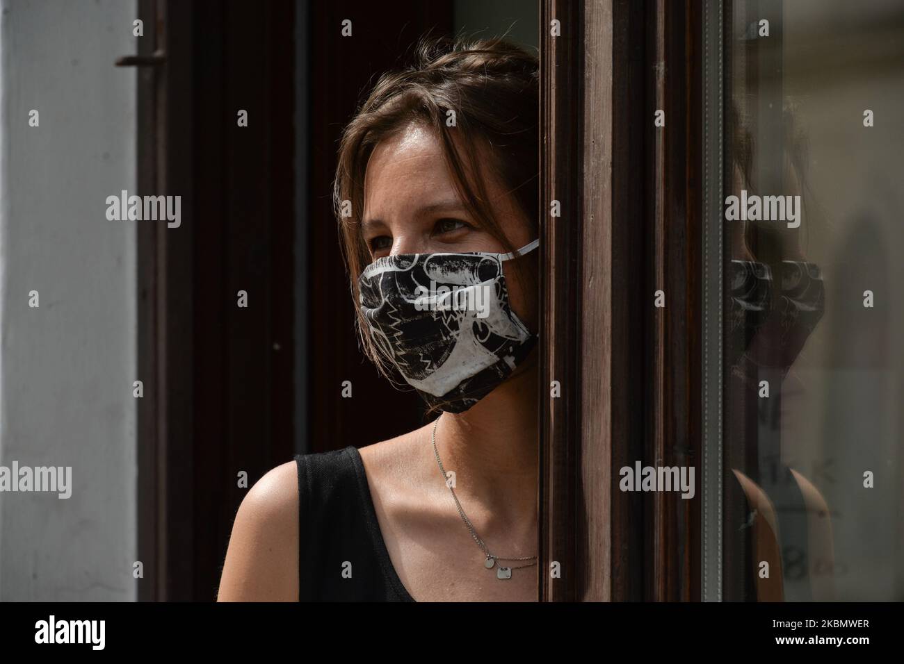 Plethora of original face masks hi-res stock photography and images - Alamy