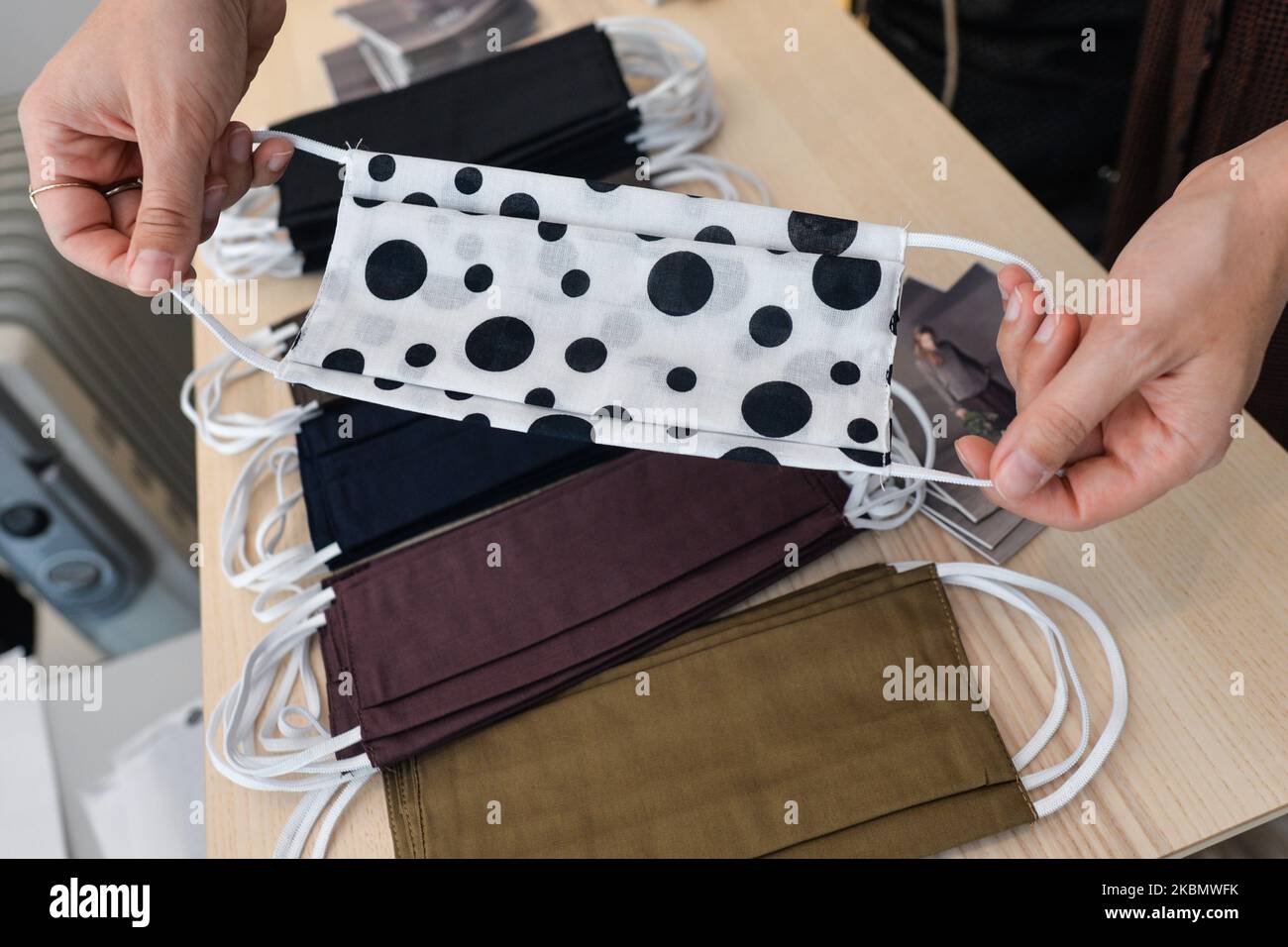 Plethora of original face masks hi-res stock photography and images - Alamy