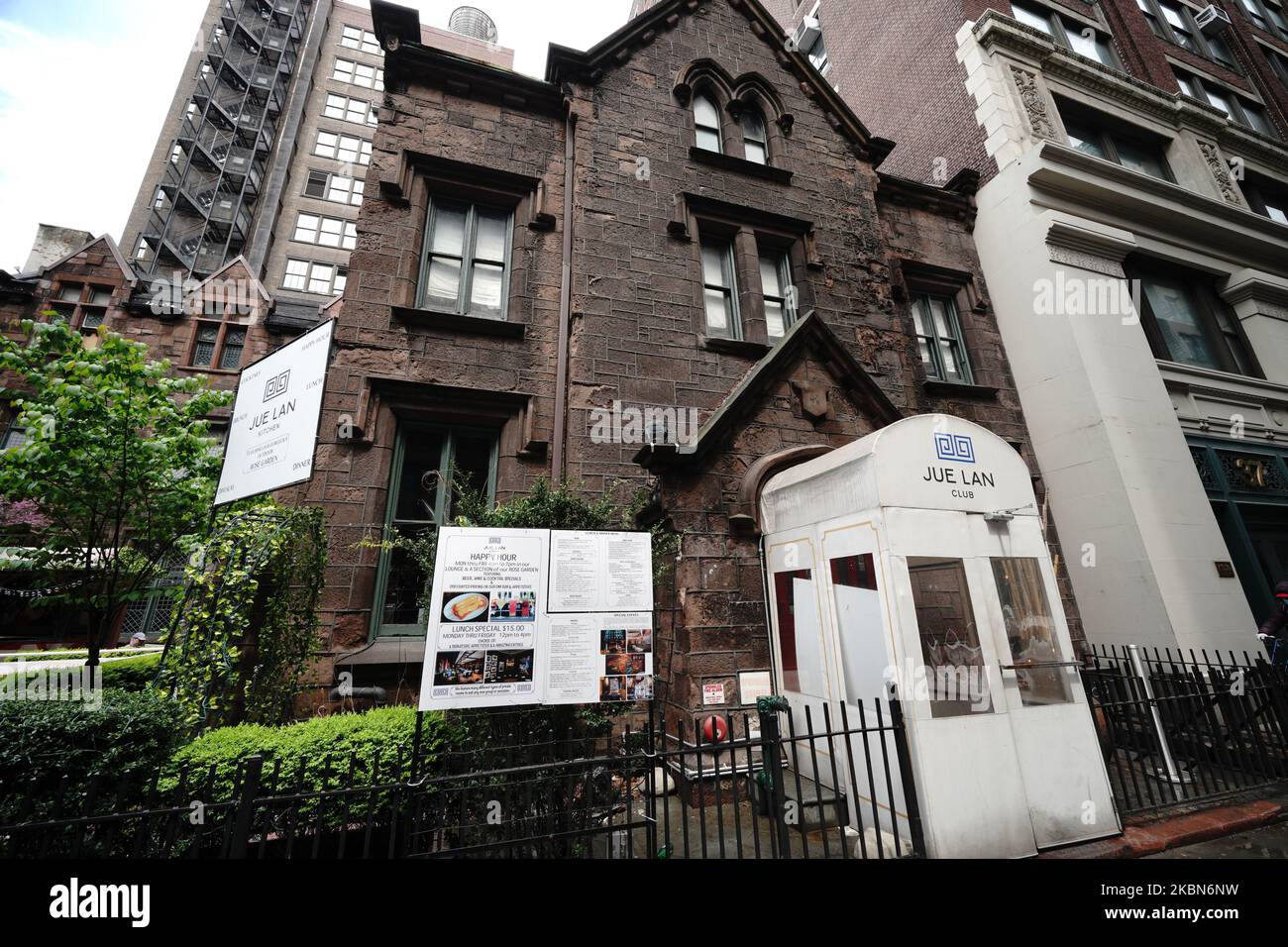 A view of Jue Lan Club, a highend Chinese restaurant in Flatiron