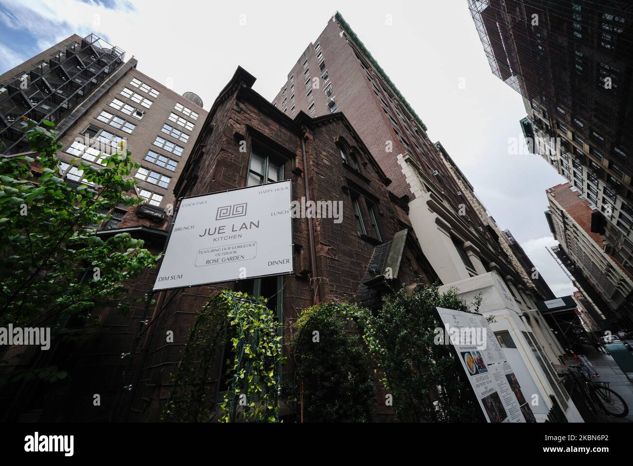 A view of Jue Lan Club, a highend Chinese restaurant in Flatiron