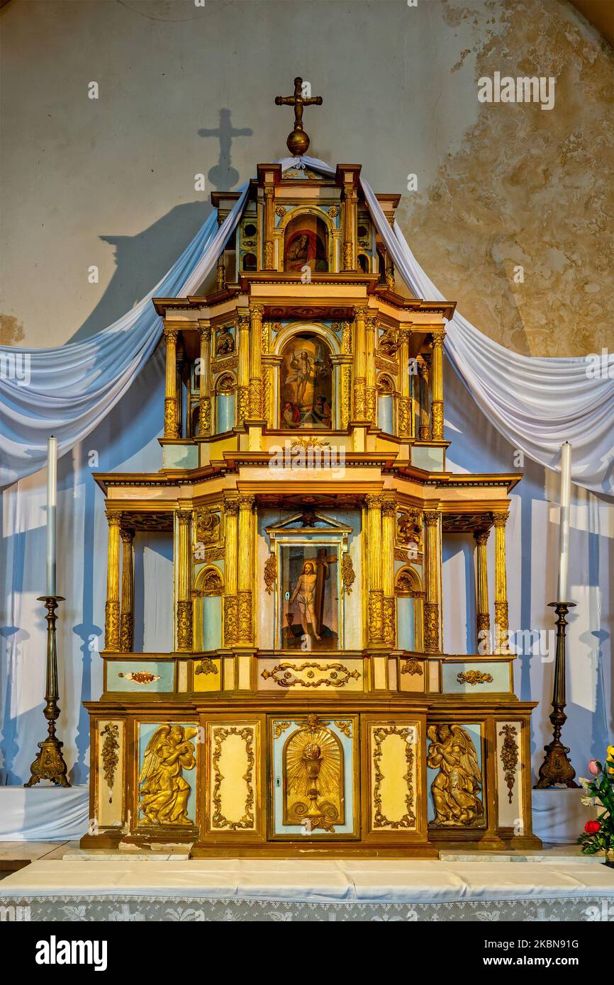Chapel of the Blessed Sacrament in the Cathedral, Atri, Italy Stock Photo