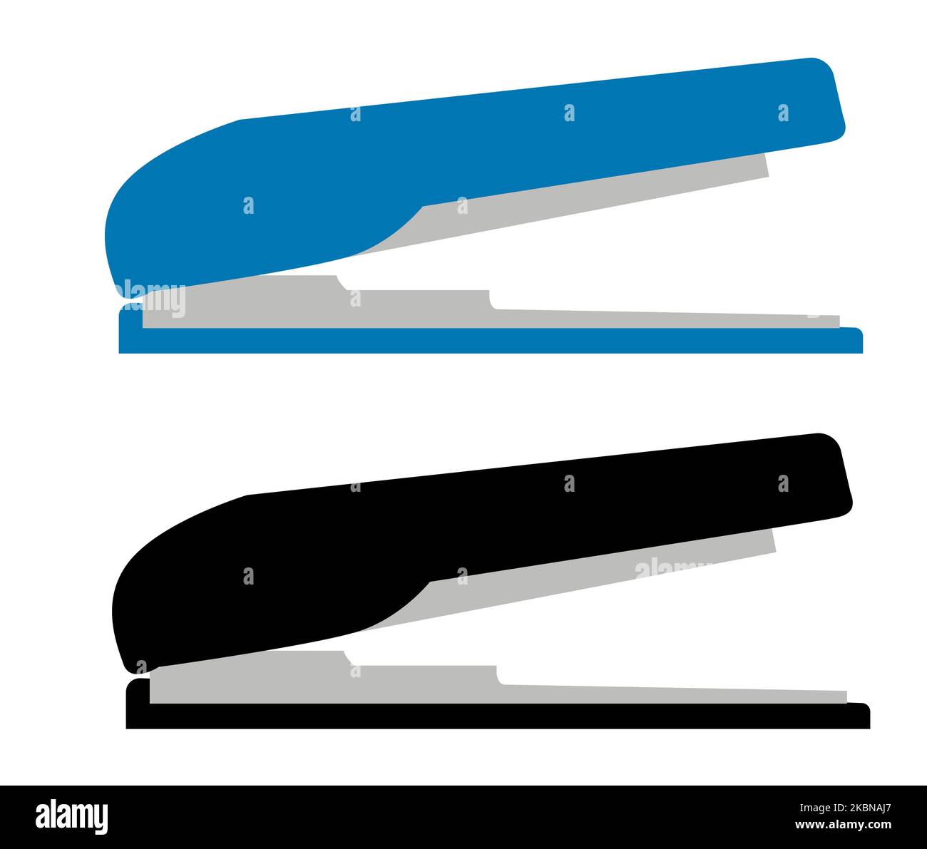 Stapler icon on white background. Office stapler sign. Office