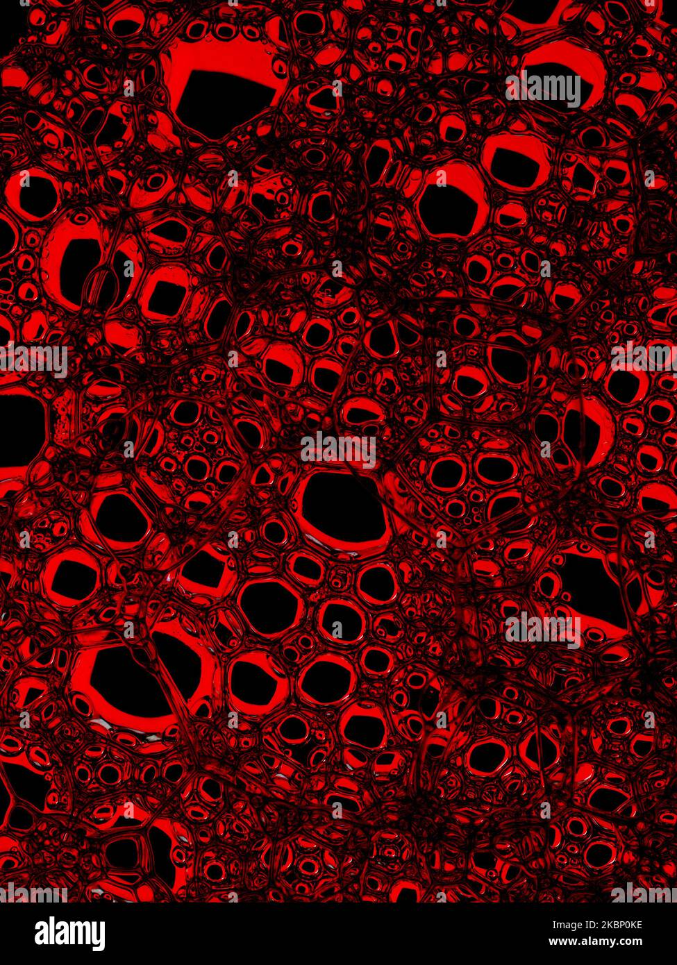 Red, black graphic abstract background. Stock Photo