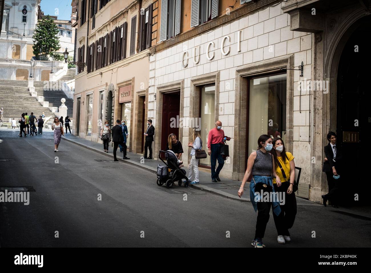 Gucci store in rome italy hi-res stock photography and images - Alamy