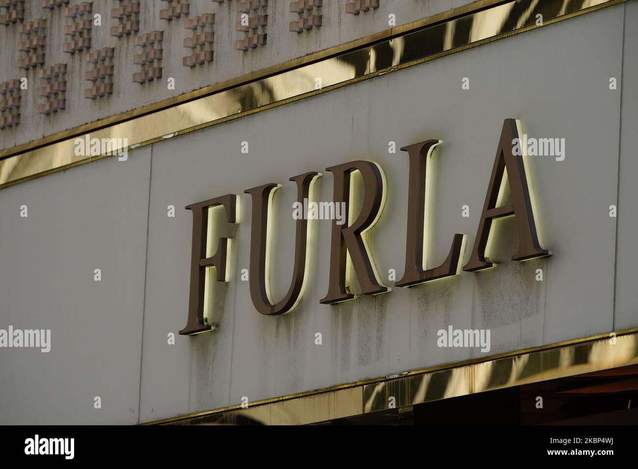 A view of Furla during the coronavirus pandemic on May 20, 2020 in 5th Ave., New York City. COVID-19 has spread to most countries around the world, claiming over 316,000 lives with over 4.8 million infections reported. (Photo by John Nacion/NurPhoto) Stock Photo