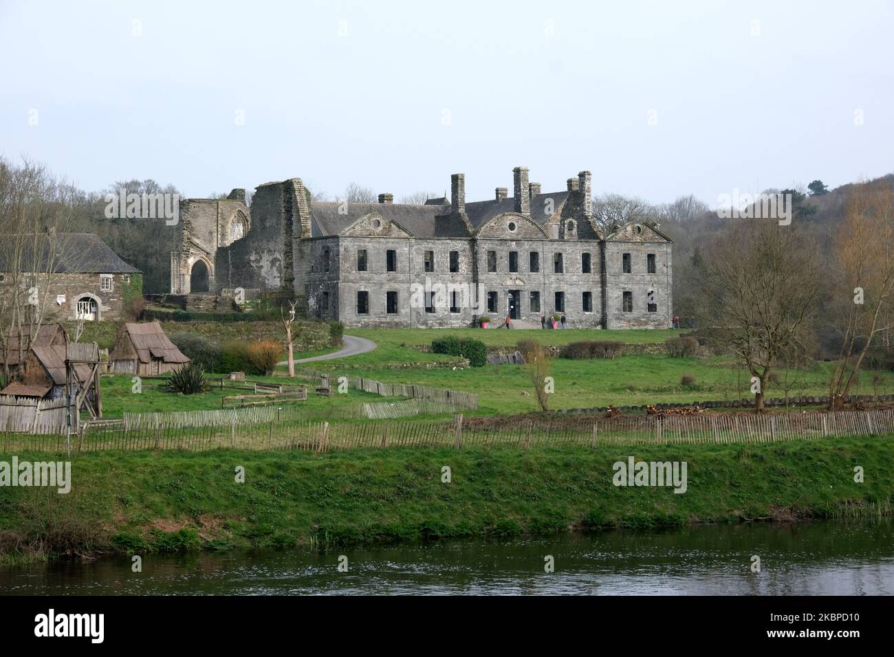 Saint Gelven (Brittany, north western France) Abbey of Notre Dame de