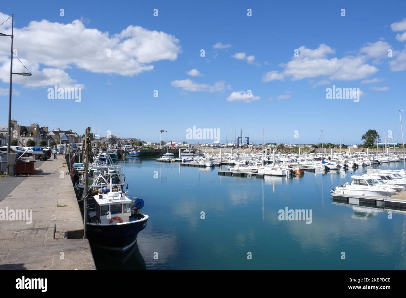 Saint Vaast la Hougue (Normandy, north western France) in the Cotentin ...