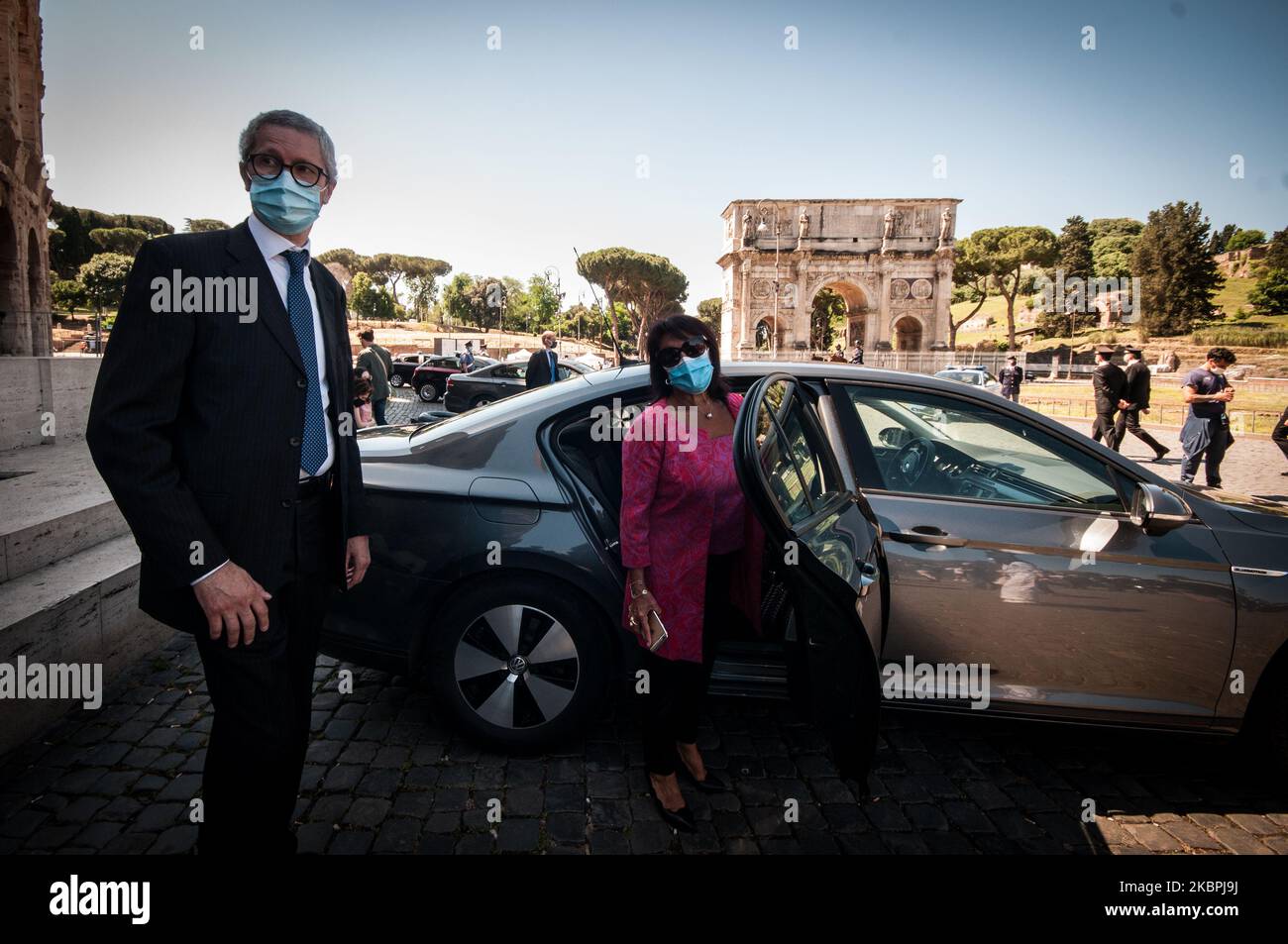 Prefect In Rome The prefect of Rome Gerarda Pantalone in Rome, Italy, on 1st June, 2020 ...