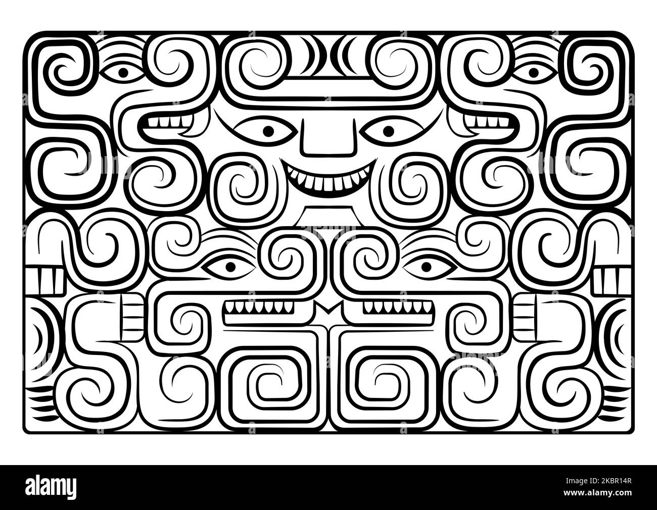 Aztec religion Cut Out Stock Images & Pictures Alamy