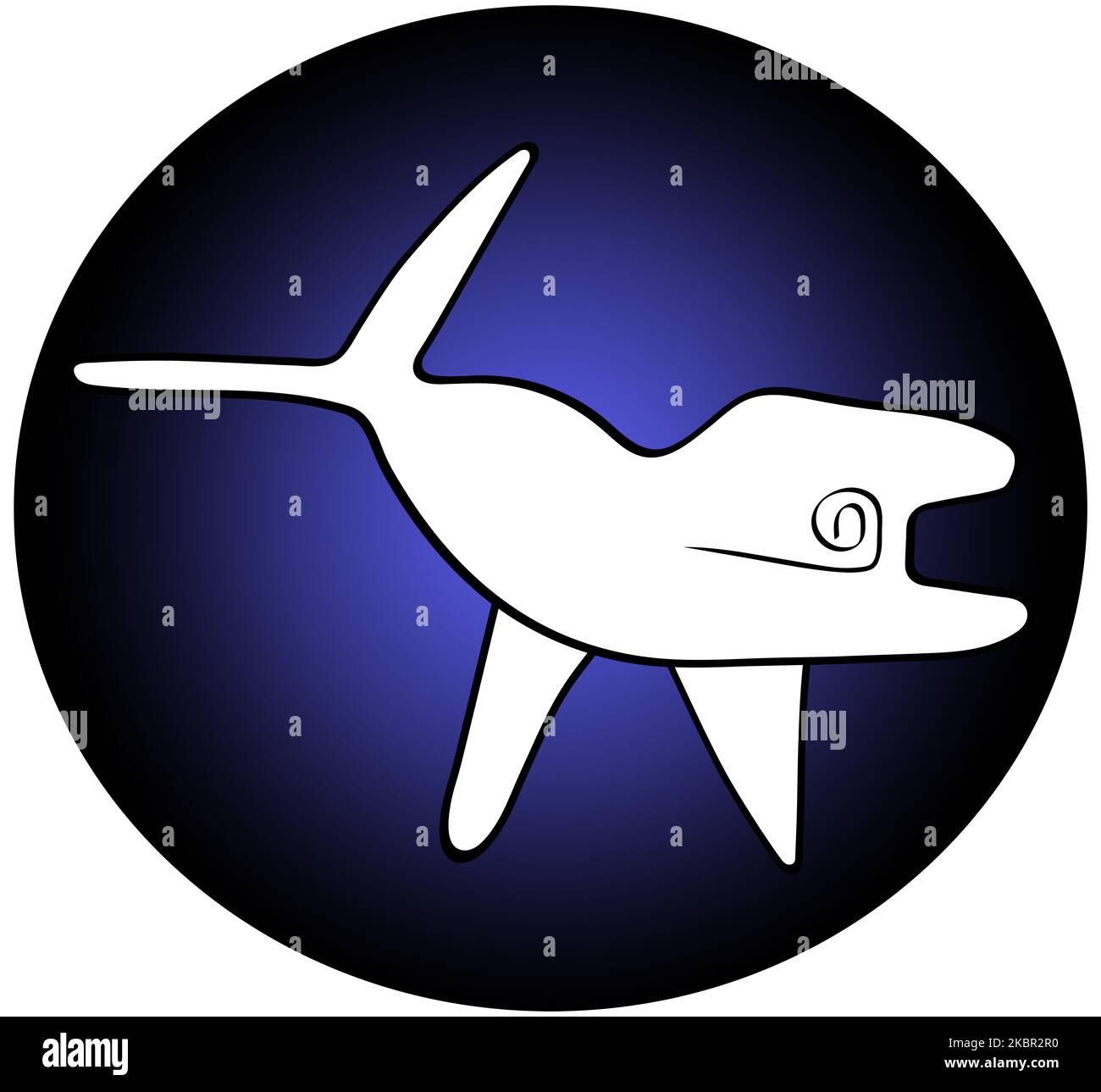 Geoglyph of the killer whale from Nazca, The Nazca Lines, Nazca Desert ...