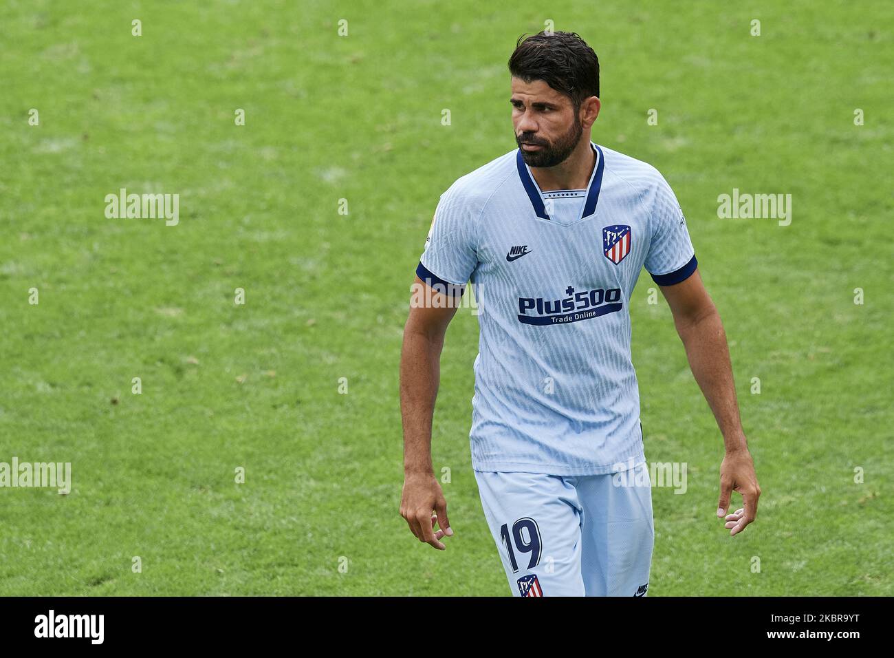 Diego Costa of Atletico Madrid during the Liga match between Athletic Club and Club Atletico de Madrid at San Mames Stadium on March 15, 2020 in Bilbao, Spain. (Photo by Jose Breton/Pics Action/NurPhoto) Stock Photo
