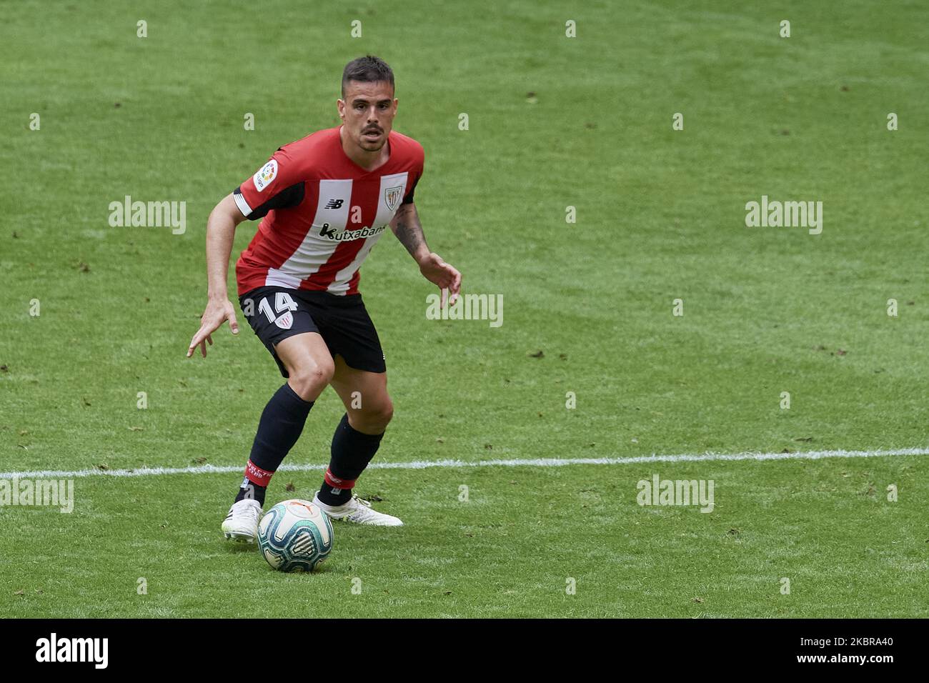 Dani Garcia of Athletic in action during the Liga match between Athletic Club and Club Atletico de Madrid at San Mames Stadium on March 15, 2020 in Bilbao, Spain. (Photo by Jose Breton/Pics Action/NurPhoto) Stock Photo