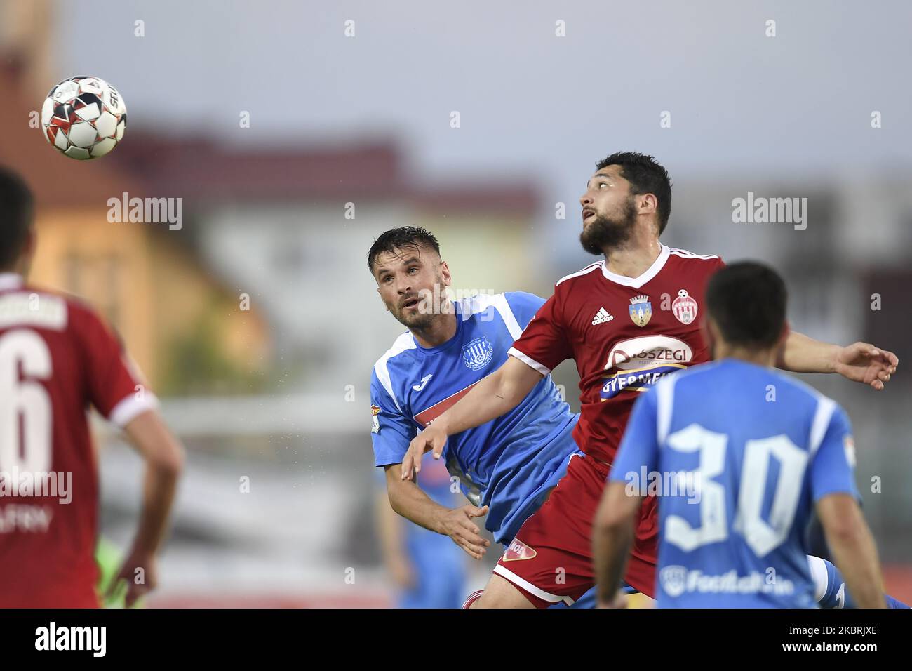 Roland Niczuly of Sepsi OSK in action during semifinal of the