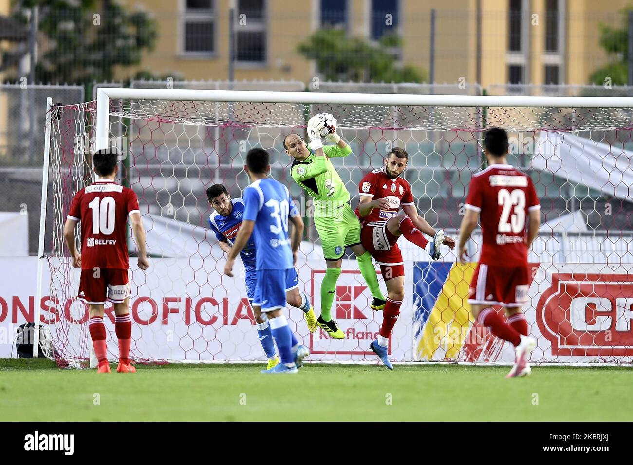 Cornel Cernea goalkeeper's coach of Sepsi OSK during semifinal of the  Romanian Cup edition 2019-20