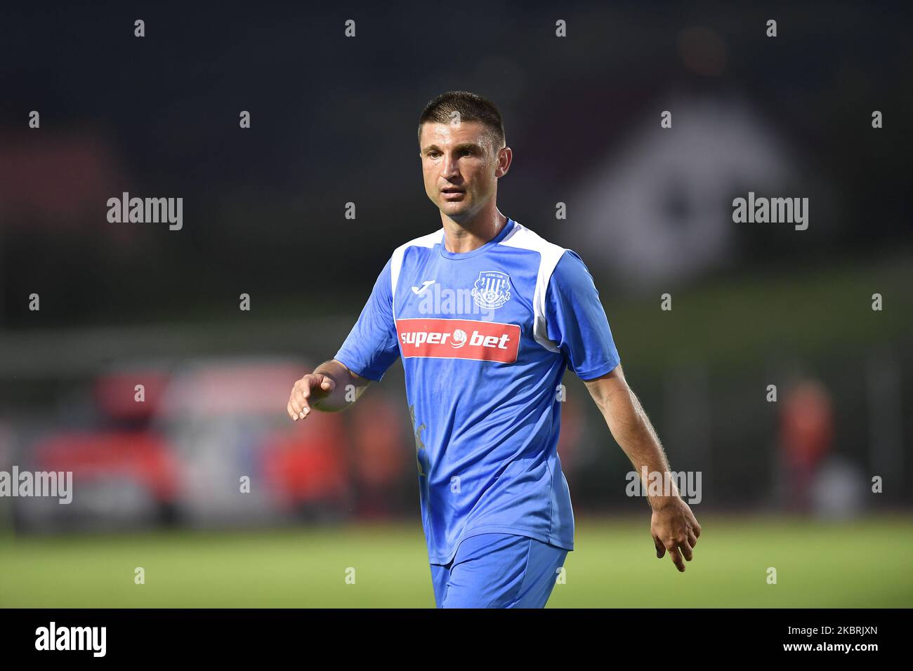 Cornel Cernea goalkeeper's coach of Sepsi OSK during semifinal of the  Romanian Cup edition 2019-20