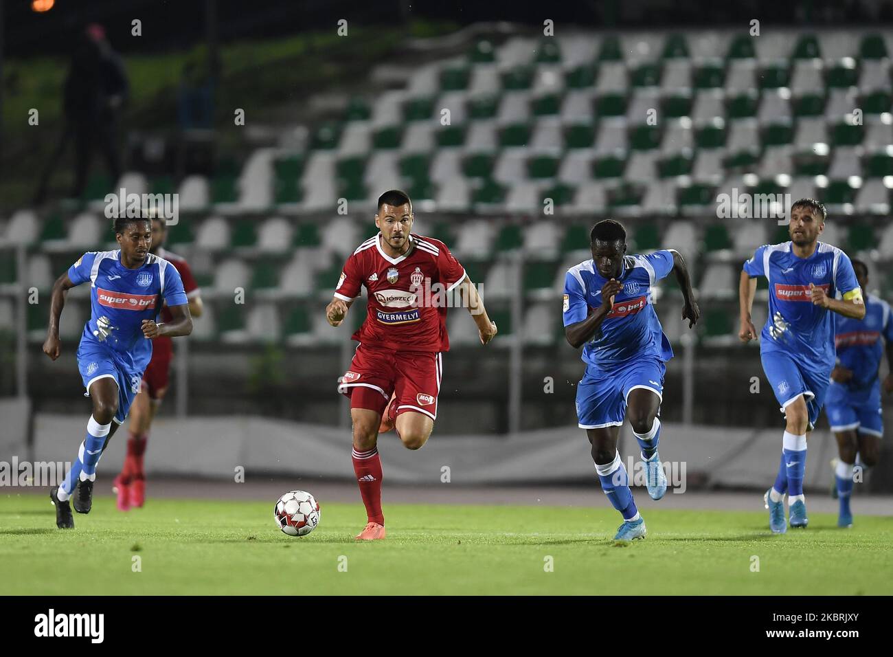 Cornel Cernea goalkeeper's coach of Sepsi OSK during semifinal of the  Romanian Cup edition 2019-20 between Sepsi Osk and Politehnica Iasi in  Sfantu Gheorghe, Romania, on June 24, 2020. (Photo by Alex