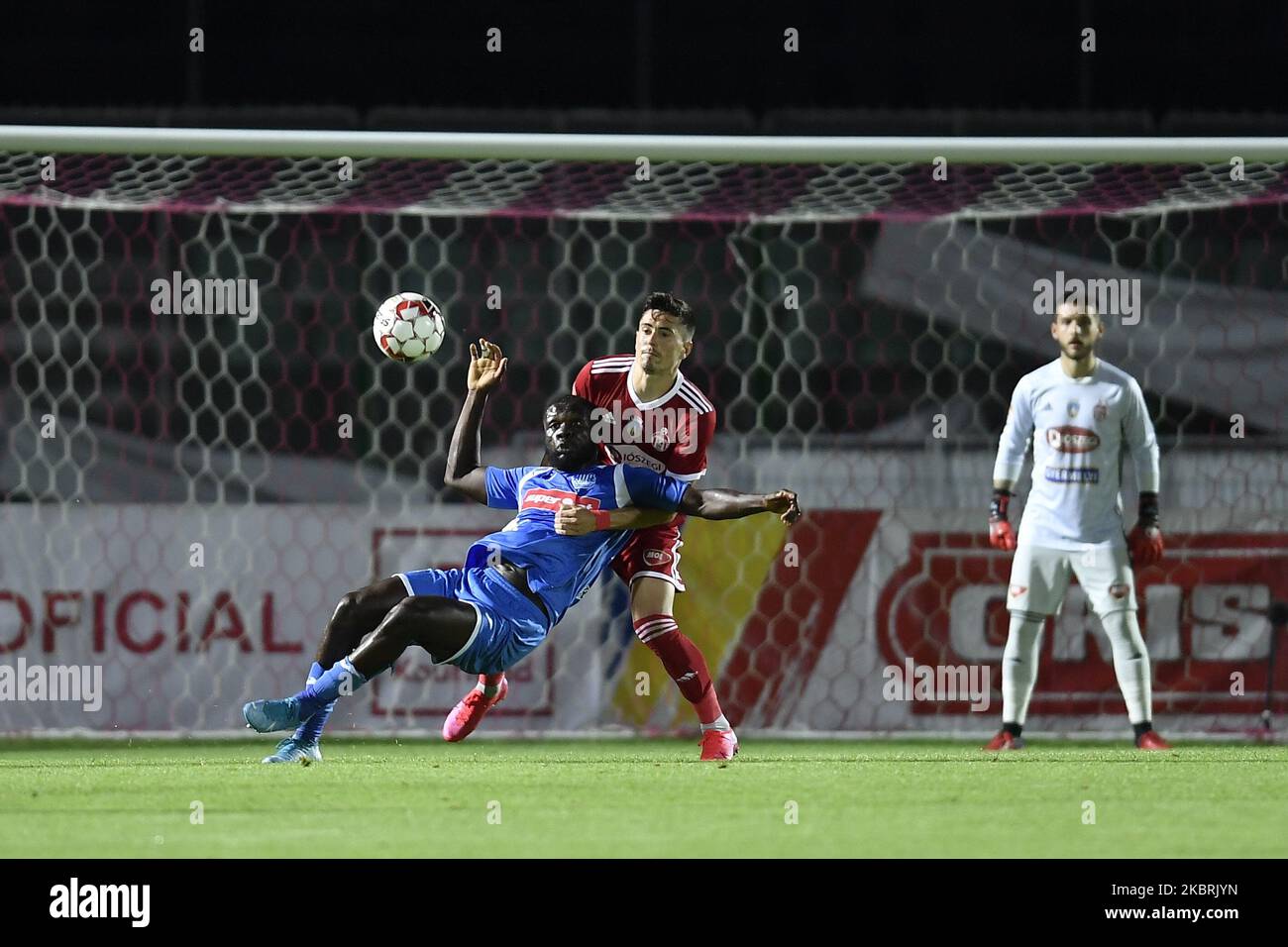 Rachid Bouhenna of Sepsi OSK in action during semifinal of the Romanian Cup  edition 2019-20