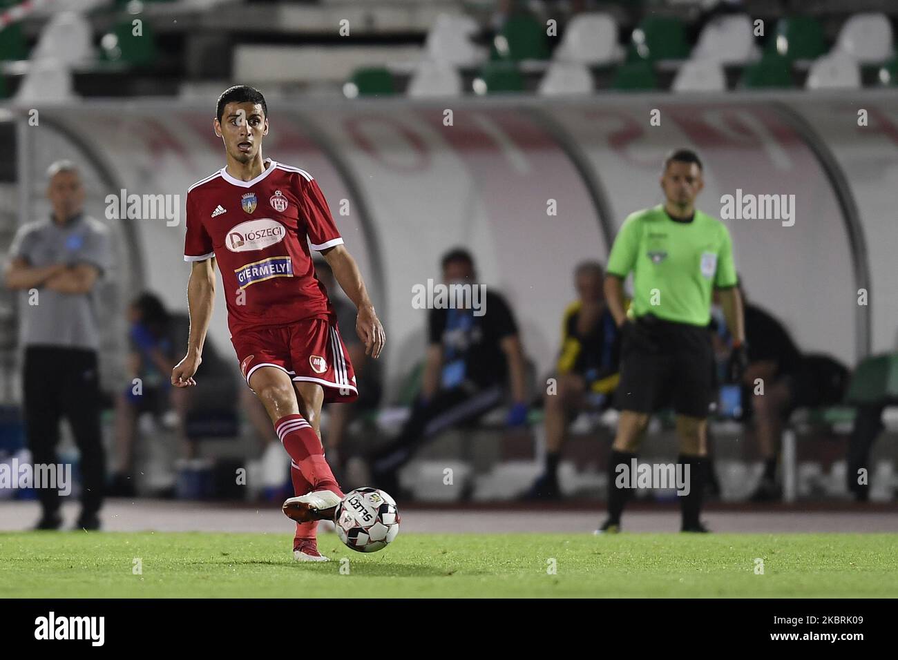 Gabriel Vasvari of Sepsi OSK in action during the match between