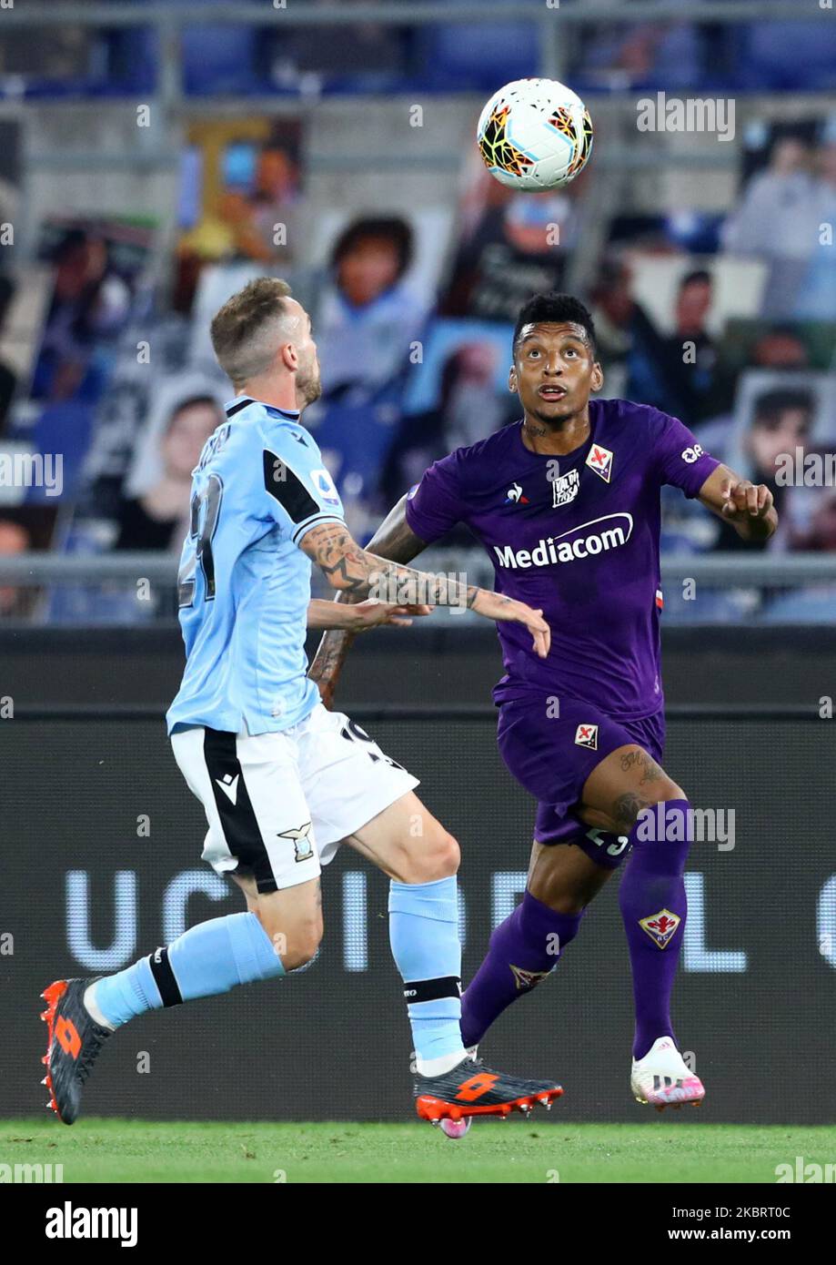Dalbert of Fiorentina during the football Serie A match SS Lazio v ACF ...