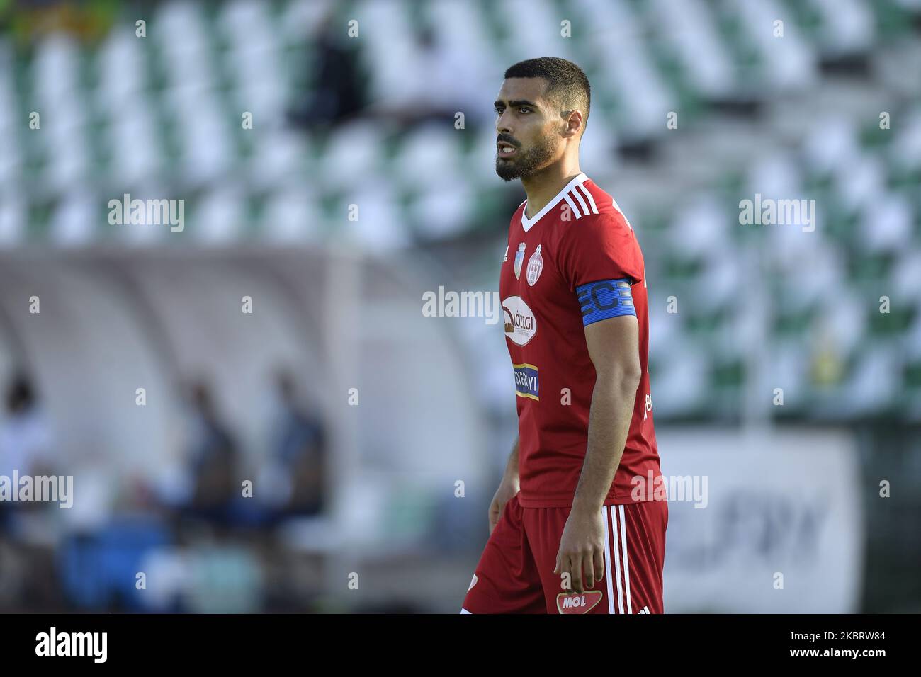 Rachid Bouhenna of Sepsi OSK in action during semifinal of the Romanian Cup  edition 2019-20