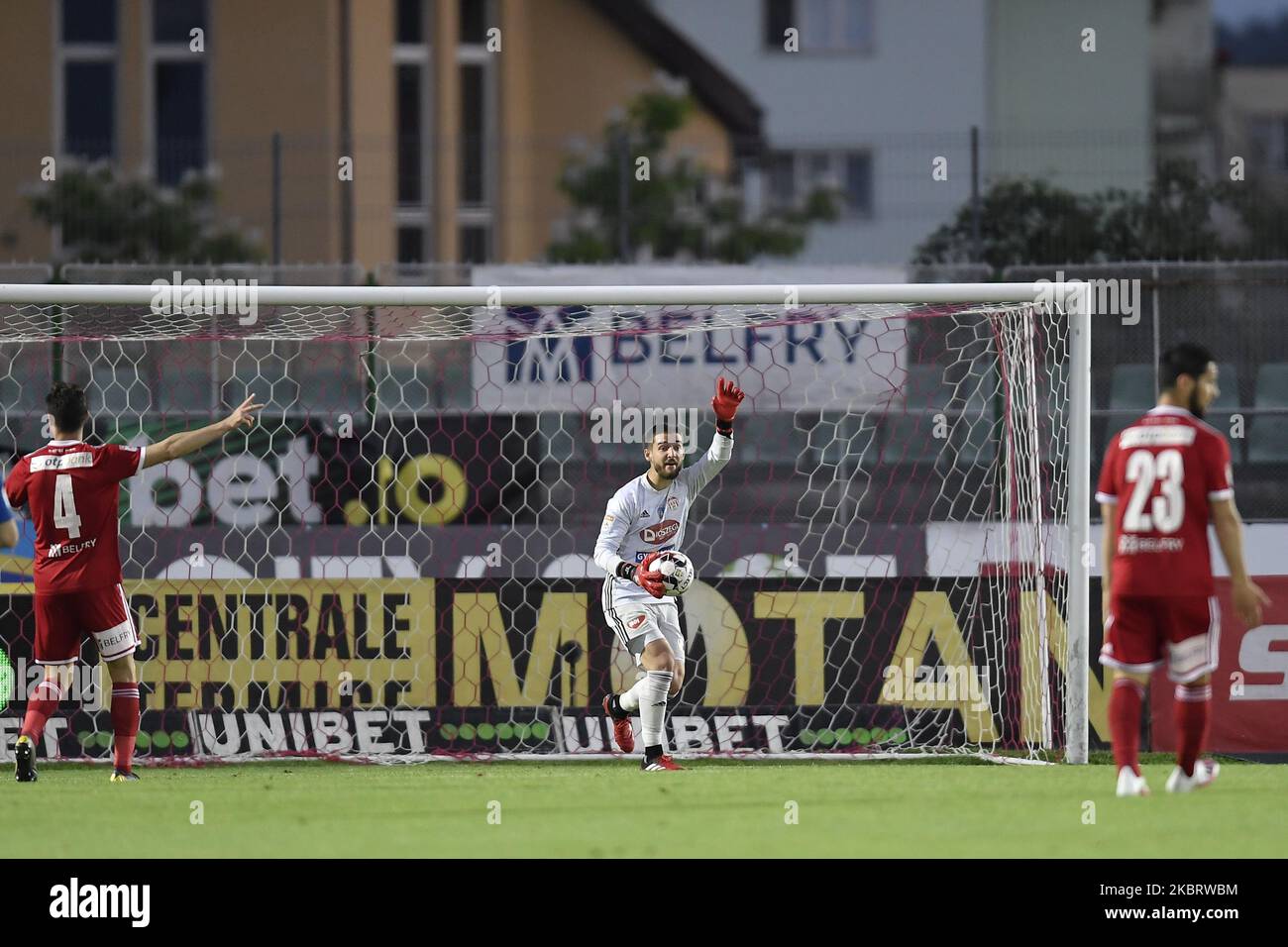 Roland Niczuly of Sepsi OSK in action during semifinal of the