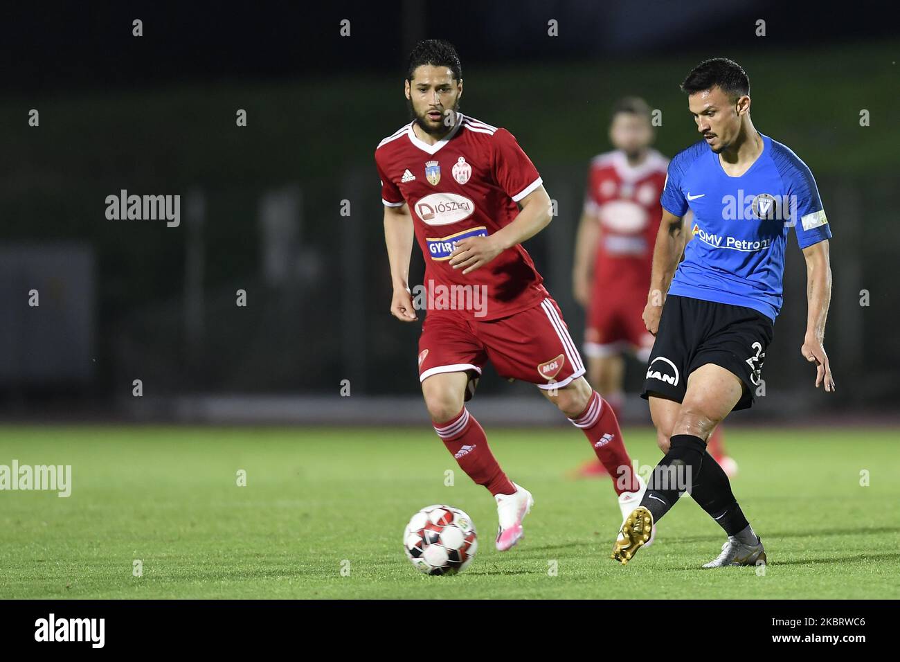 Roland Niczuly of Sepsi OSK in action during semifinal of the
