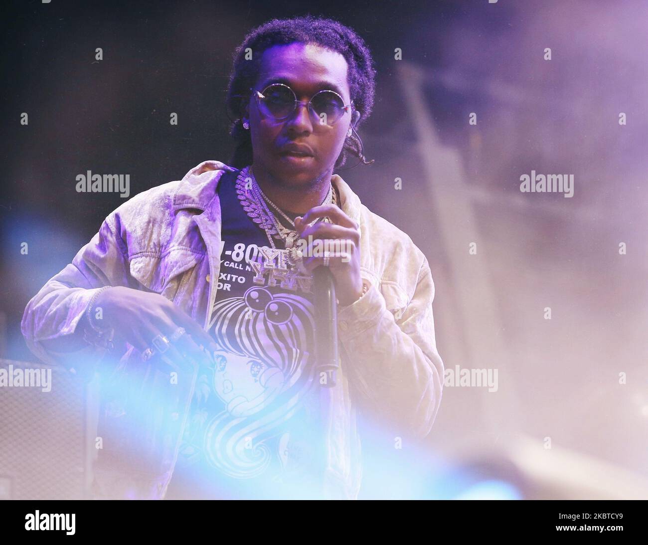Kirshnik Khari Ball, known by his stage name Takeoff, performs with rap ...