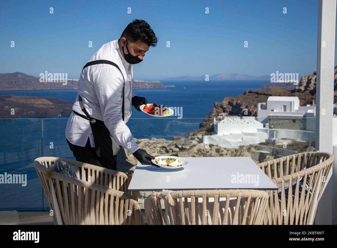 Santorini fira grecia hires stock photography and images Alamy
