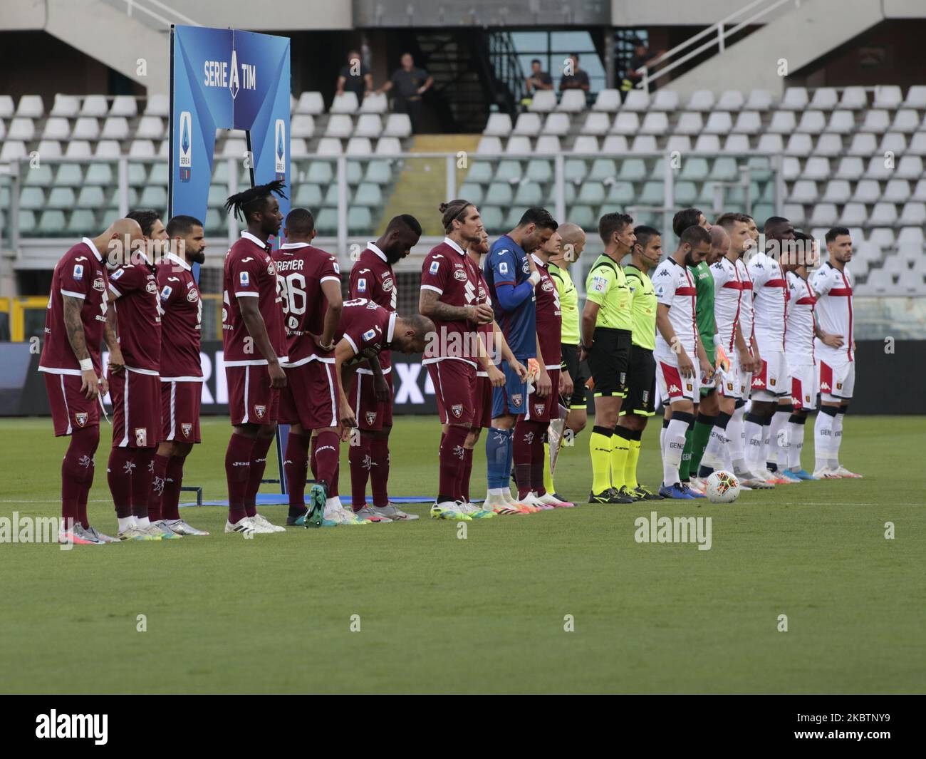 Genoa, Italy. 30 April 2022. Leo Ostigard of Genoa CFC in action during the  Serie A football match between UC Sampdoria and Genoa CFC. Credit: Nicolò  Campo/Alamy Live News Stock Photo - Alamy