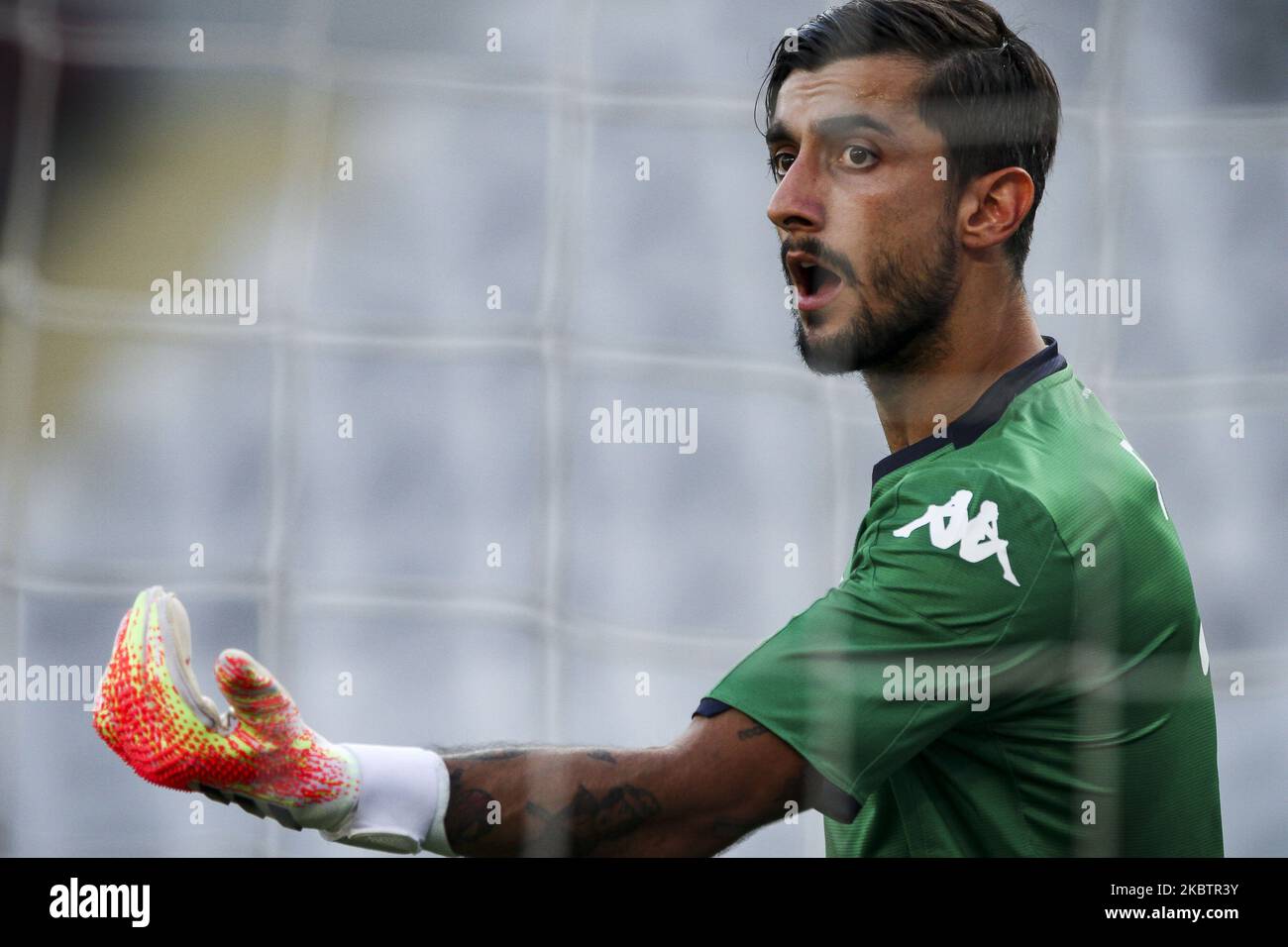 Mattia Perin of Genoa CFC editorial stock image. Image of european -  43831929