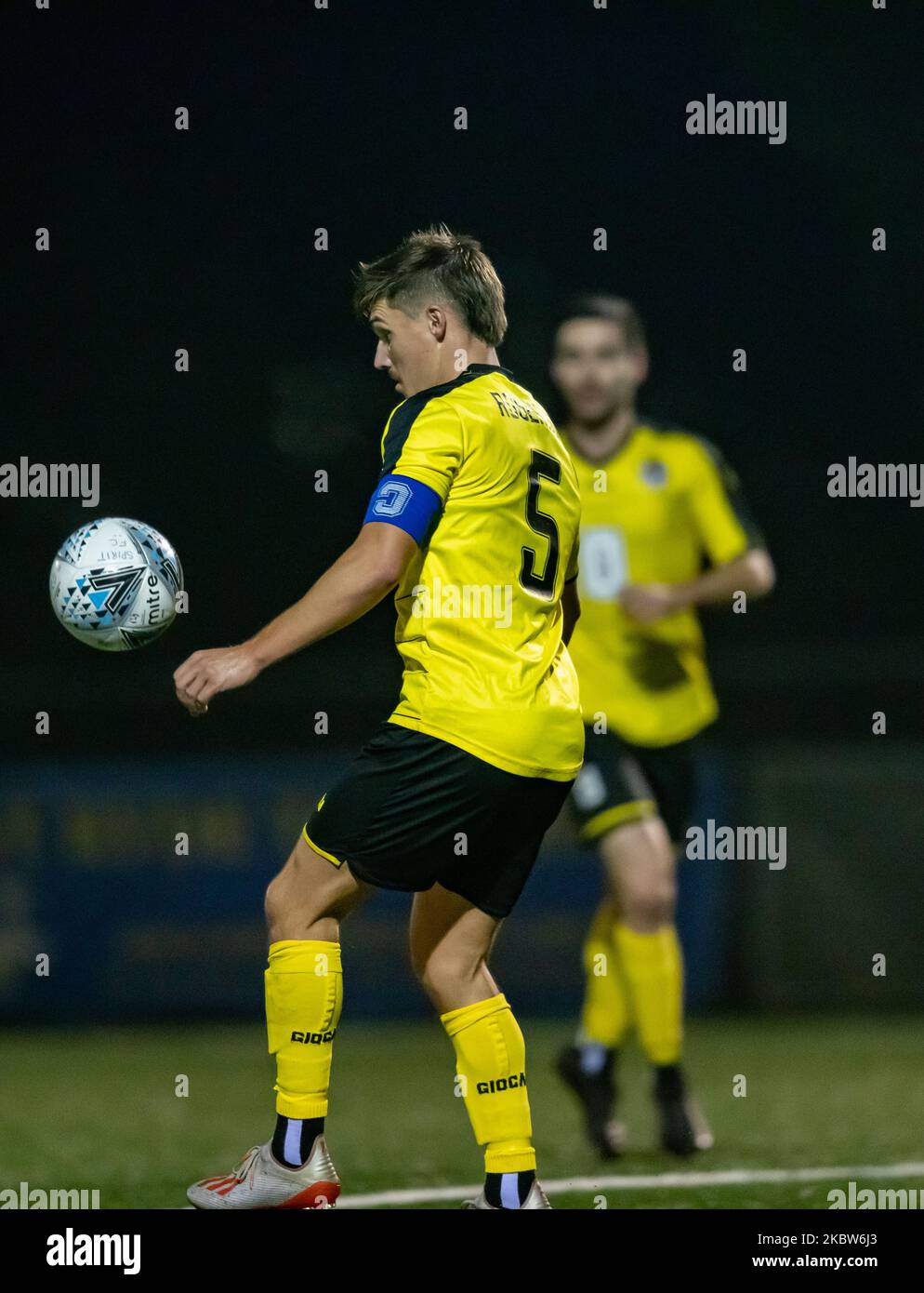 Andrew Robertson (Captain)of the NWS Spirit FC controls the ball during the NPL 2 Rd 2 match between Hakoah Sydney City East FC and NWS Spirit FC on July 25, 2020 at Christie Park in Sydney, Australia. (Photo by Izhar Khan/NurPhoto) Stock Photo
