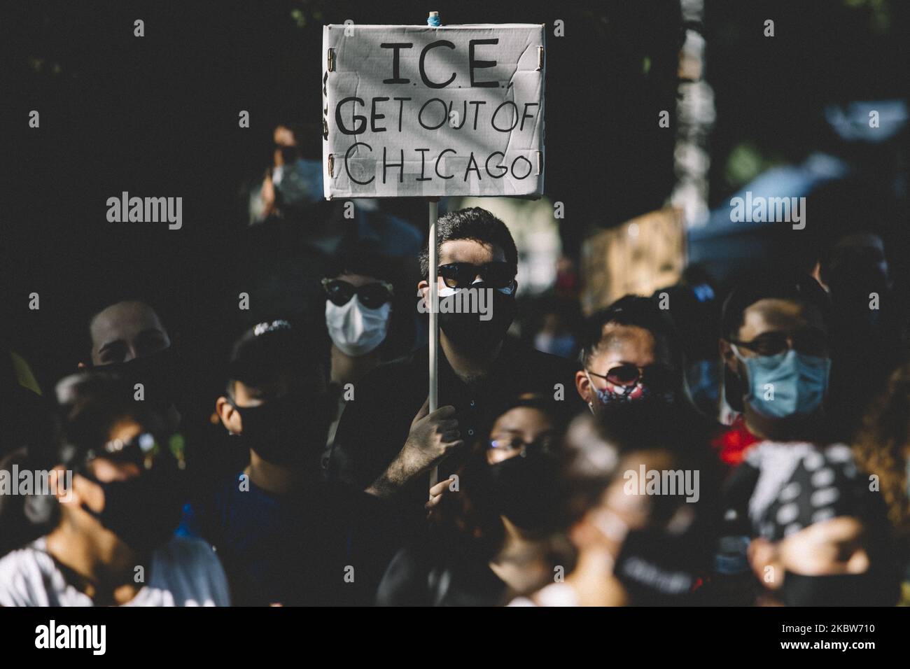 Black Lives Matter Protesters March in the streets of Chicagoin Chicago ...