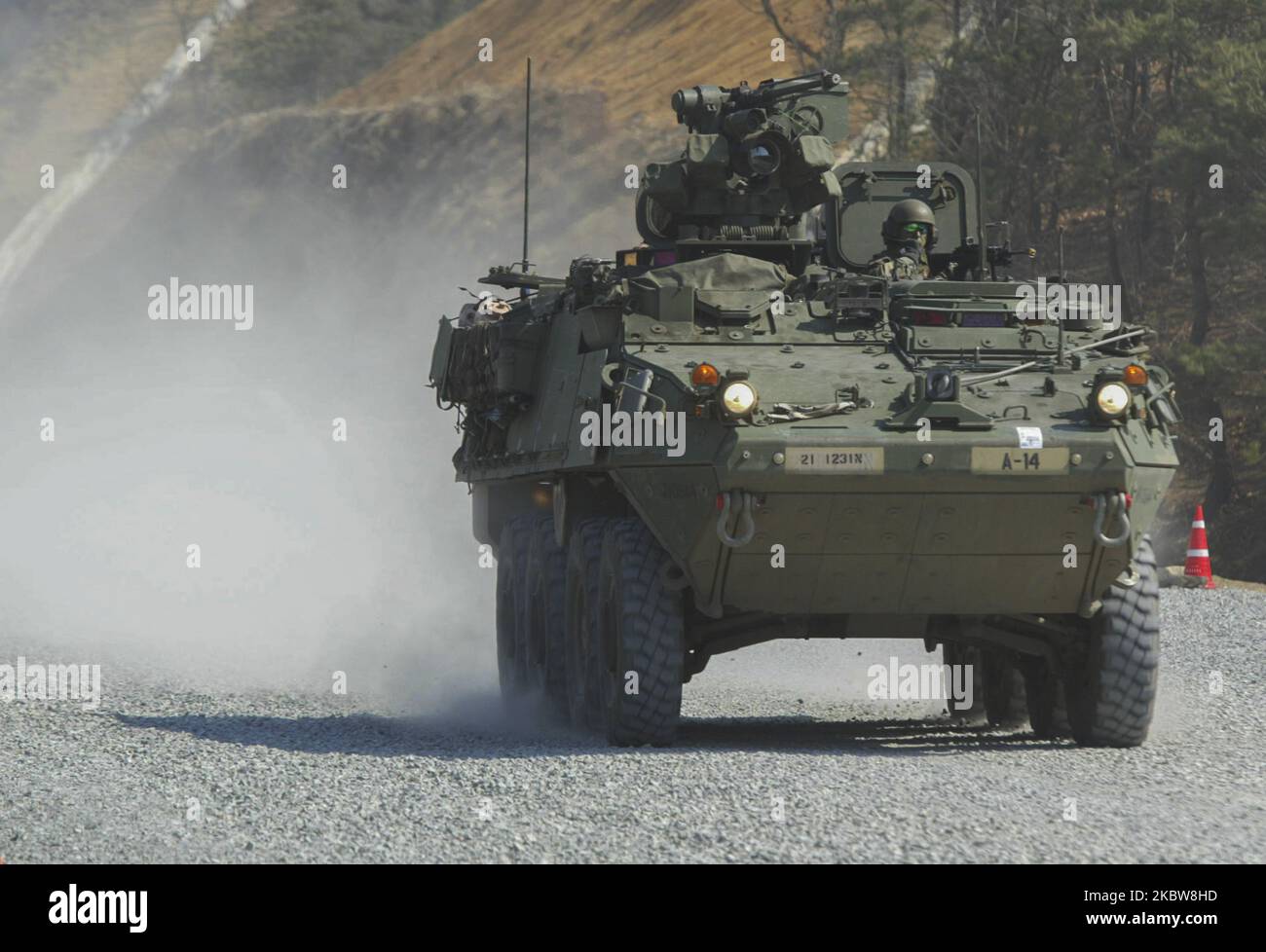 March 20, 2005-Chilgok, South Korea-US Military Brigade Stryker ...