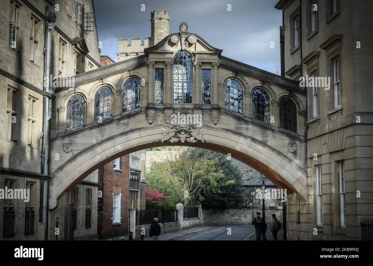 Images of Oxford, Oxfordshire, England, UK. The Bridge of Sighs. Picture by Paul Heyes, Monday October 10, 2022. Stock Photo