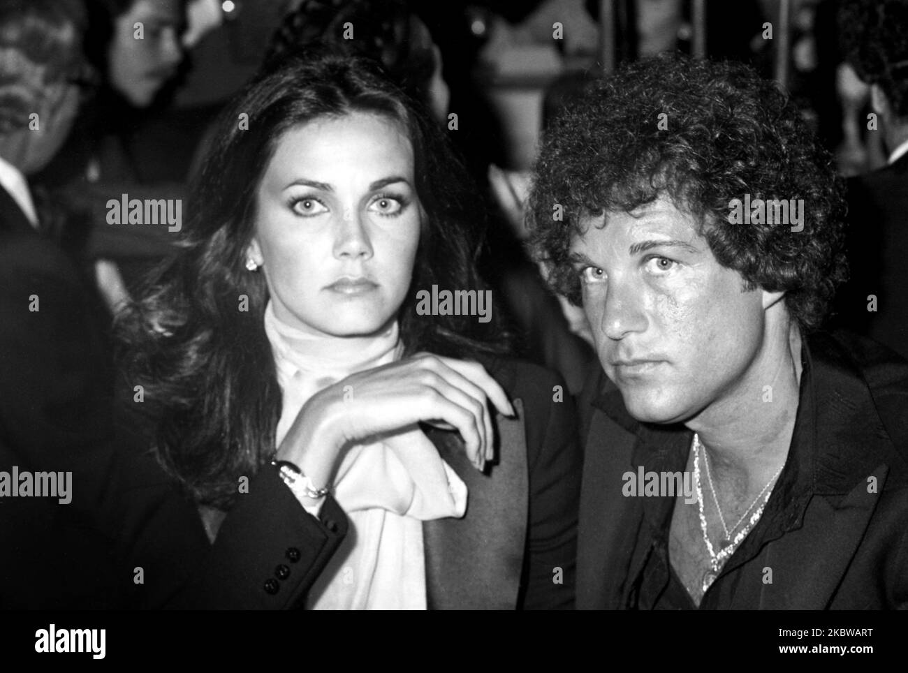 Lynda Carter and Ron Samuels during the Salute to Elizabeth Taylor and ...