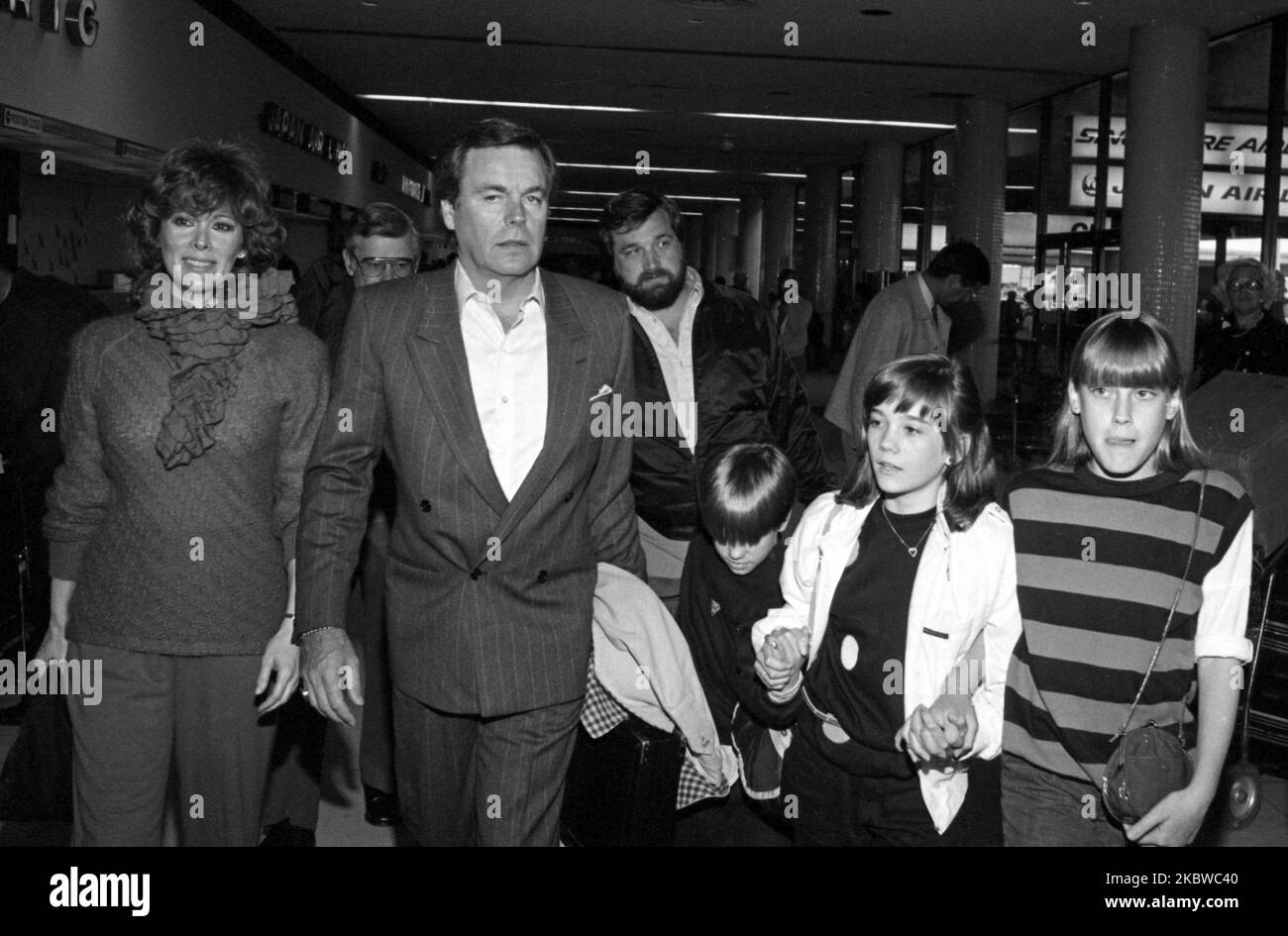 Robert Wagner with Jill St. John and family. Credit: Ralph Dominguez/MediaPunch Stock Photo