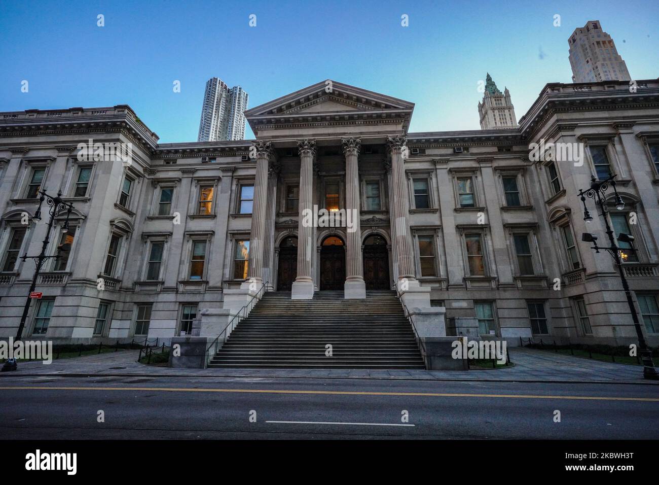 A view of Tweed Courthouse housing the NYC Department of Education as