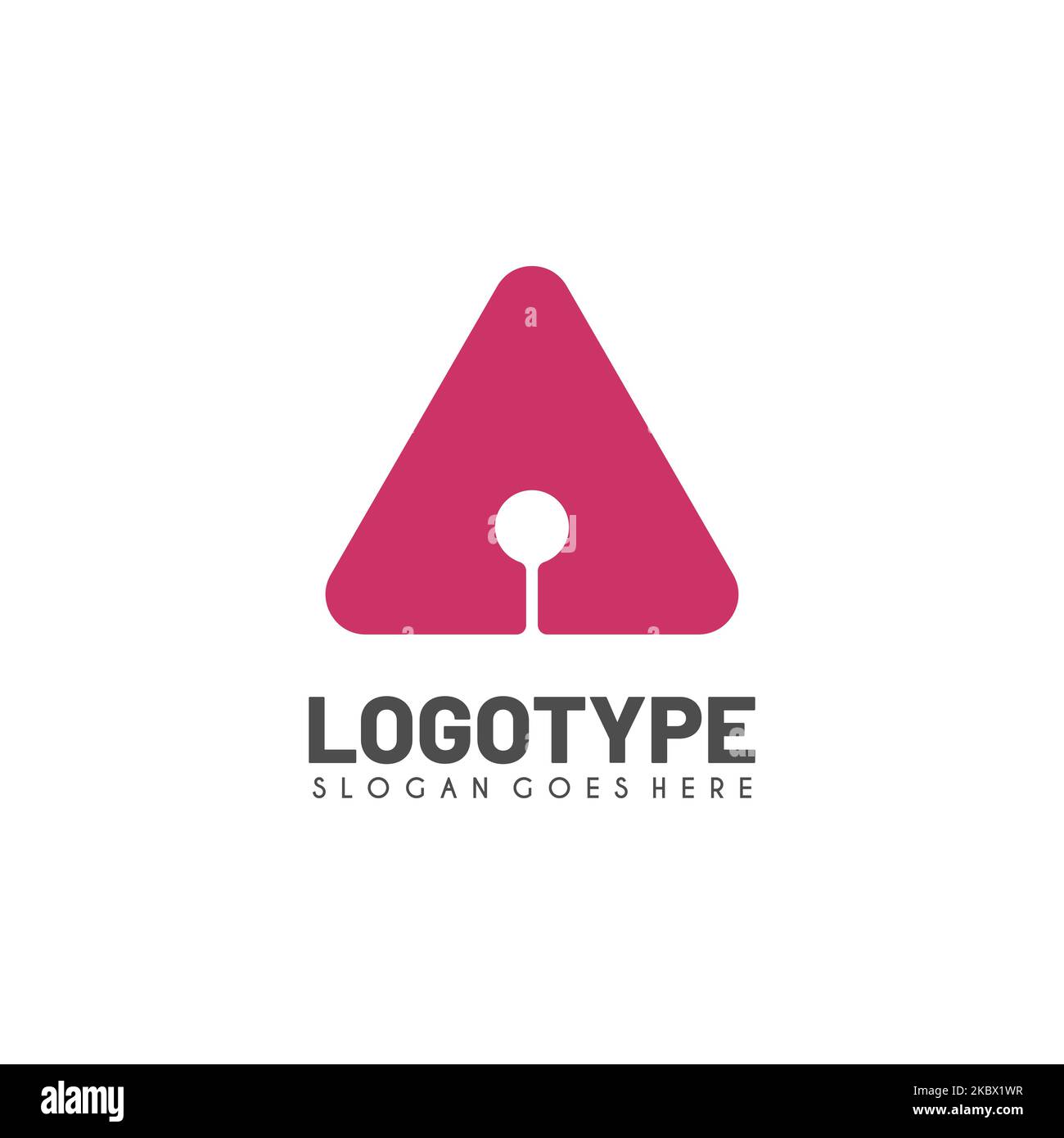 Modern initial AA logo letter simple and creative design concept Stock ...