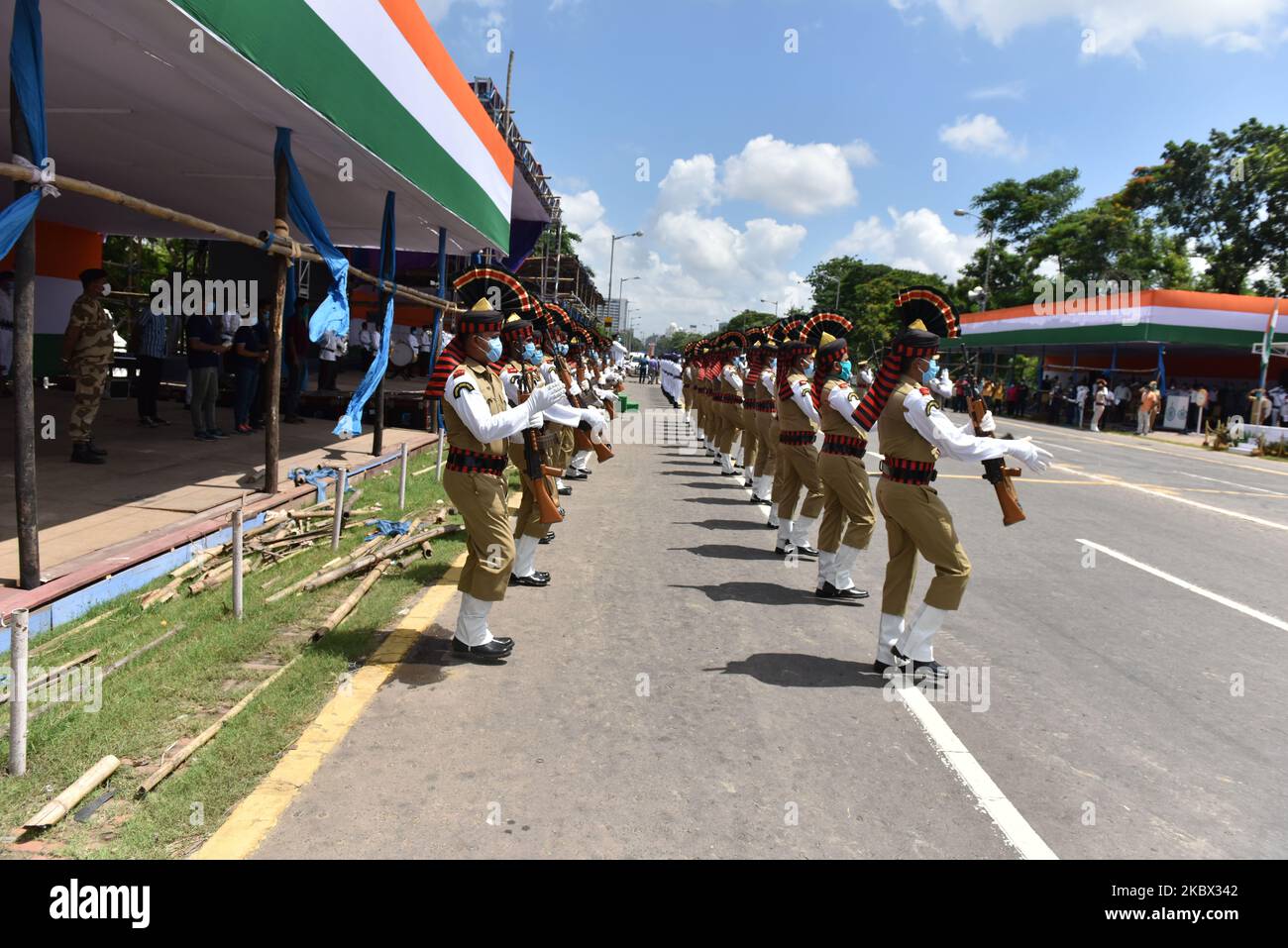 independence day parade kolkata