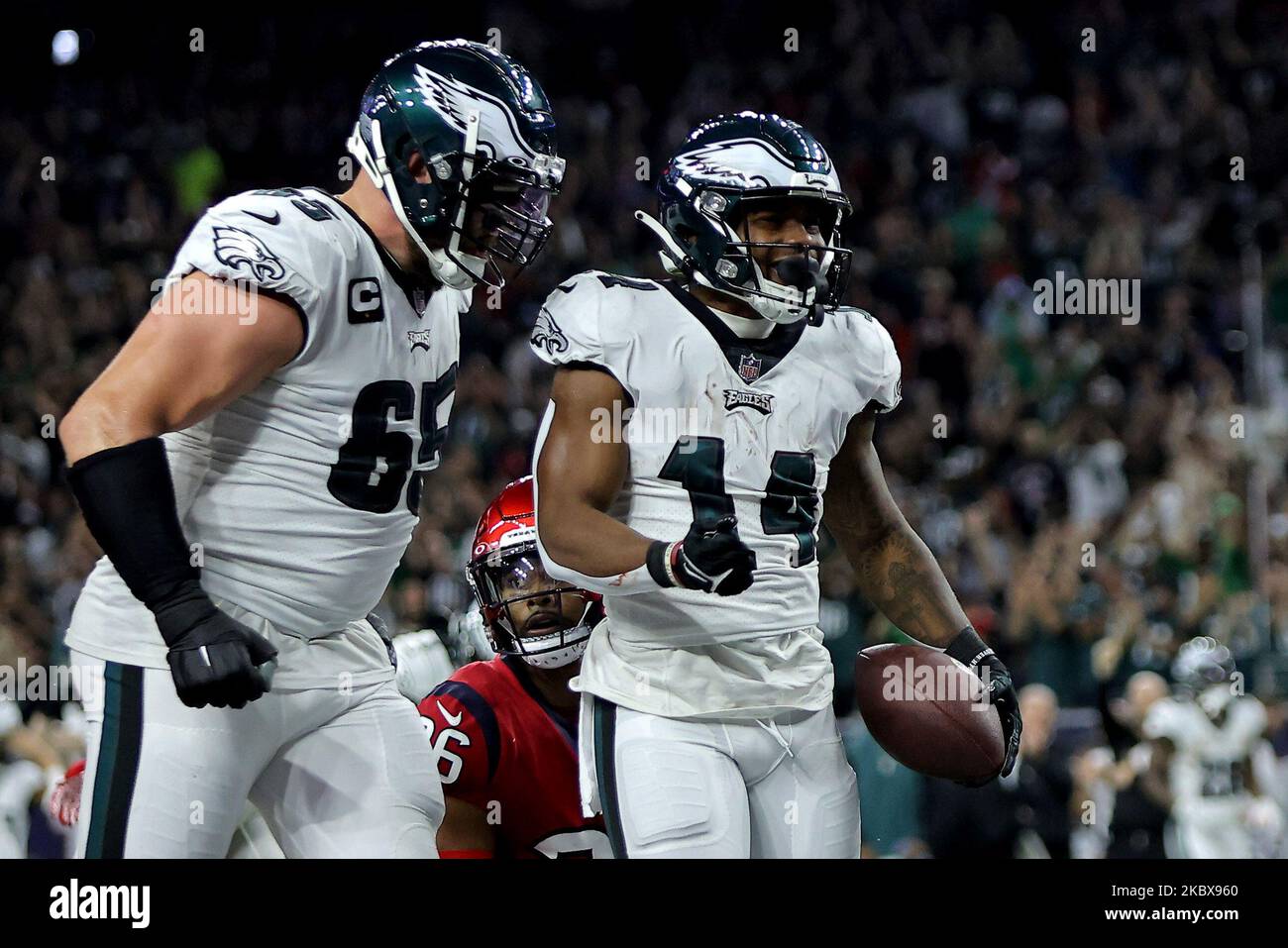 Houston, Texas, USA. 3rd Nov, 2022. Philadelphia Eagles running back